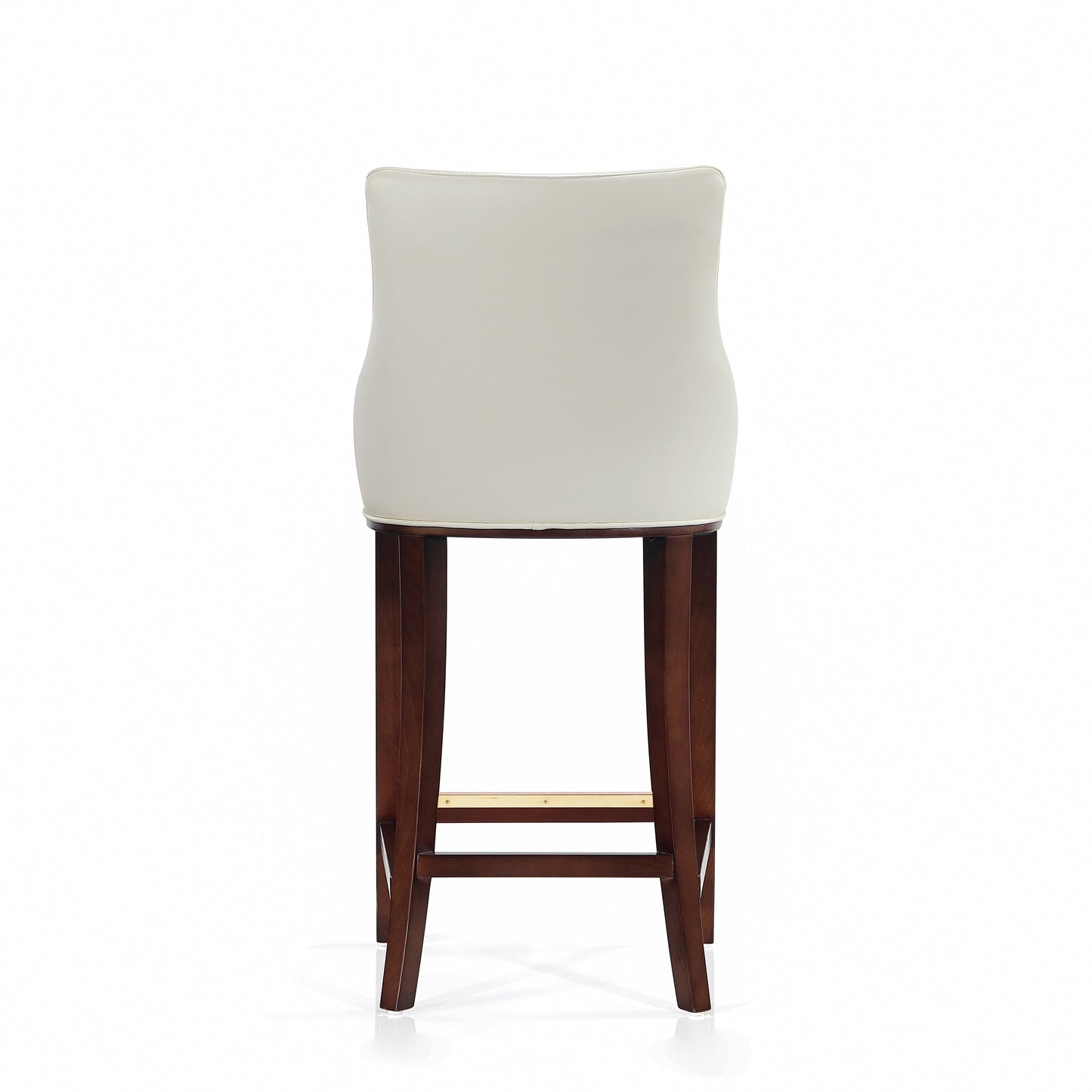Manhattan Comfort Modern Shubert Barstool and Counter Stool with Beech Wood Legs