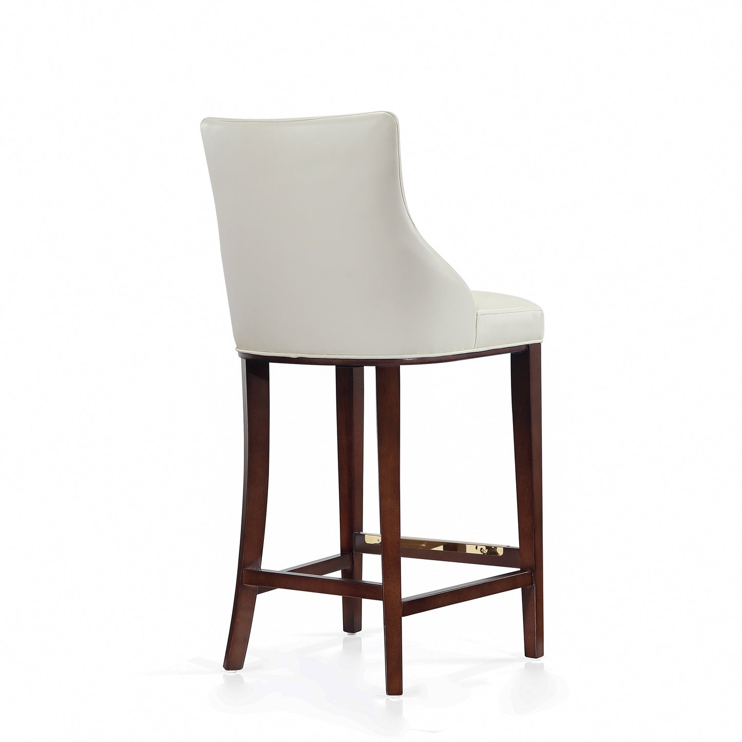 Manhattan Comfort Modern Shubert Barstool and Counter Stool with Beech Wood Legs