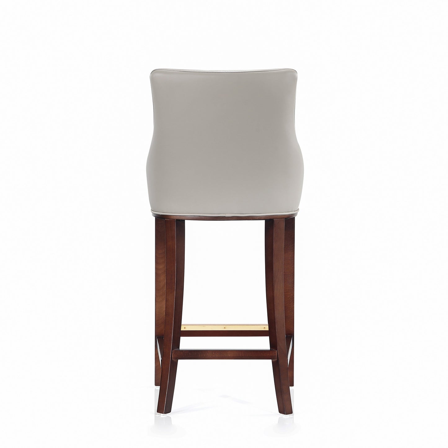Manhattan Comfort Modern Shubert Barstool and Counter Stool with Beech Wood Legs
