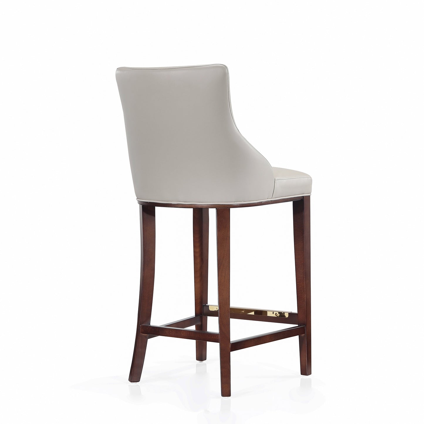 Manhattan Comfort Modern Shubert Barstool and Counter Stool with Beech Wood Legs