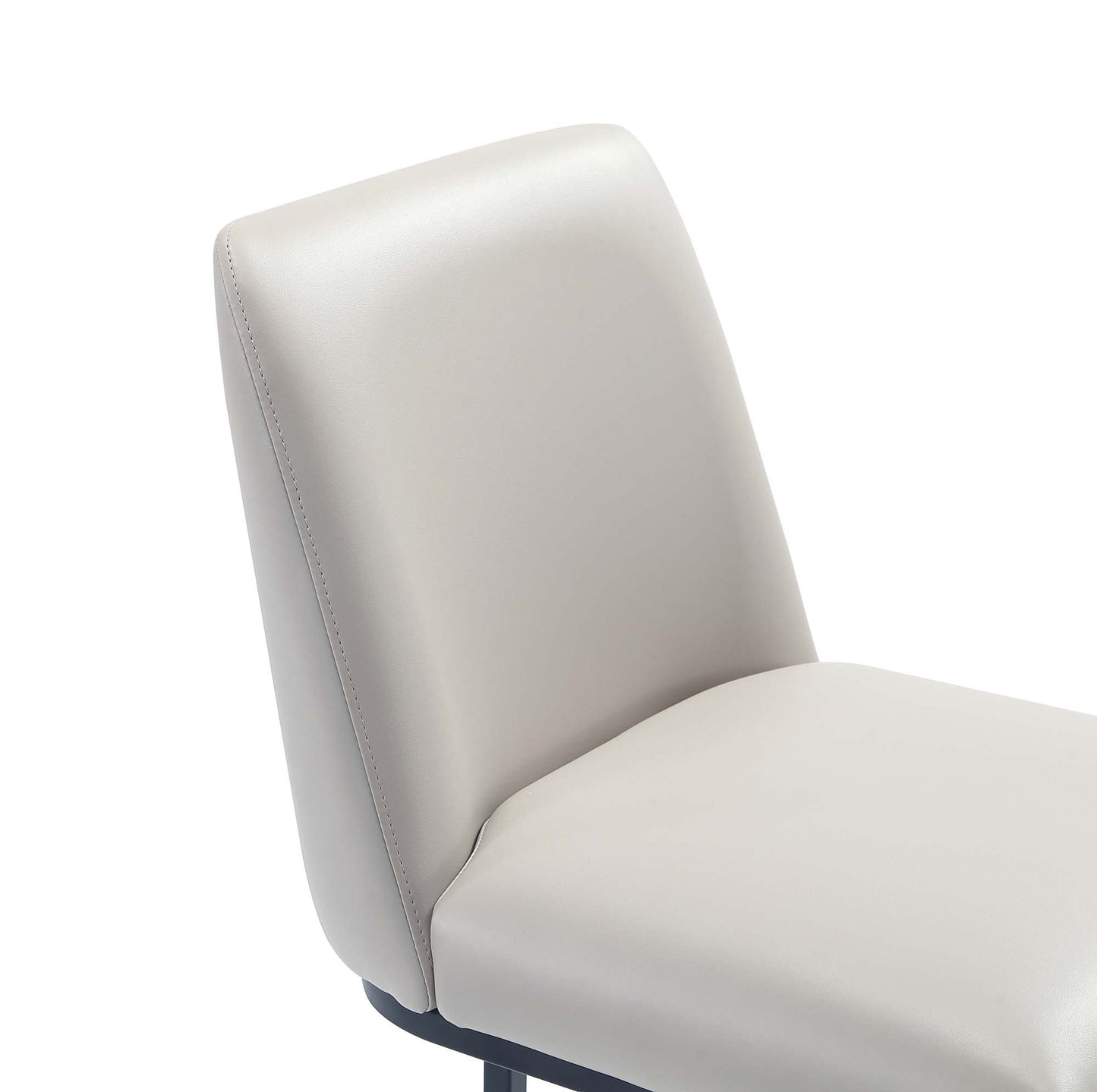 Manhattan Comfort Serena Modern Leatherette Upholstered Barstool and Counter Stool Set