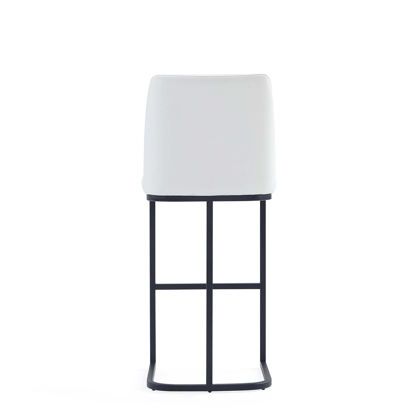 Manhattan Comfort Serena Modern Leatherette Upholstered Barstool and Counter Stool Set