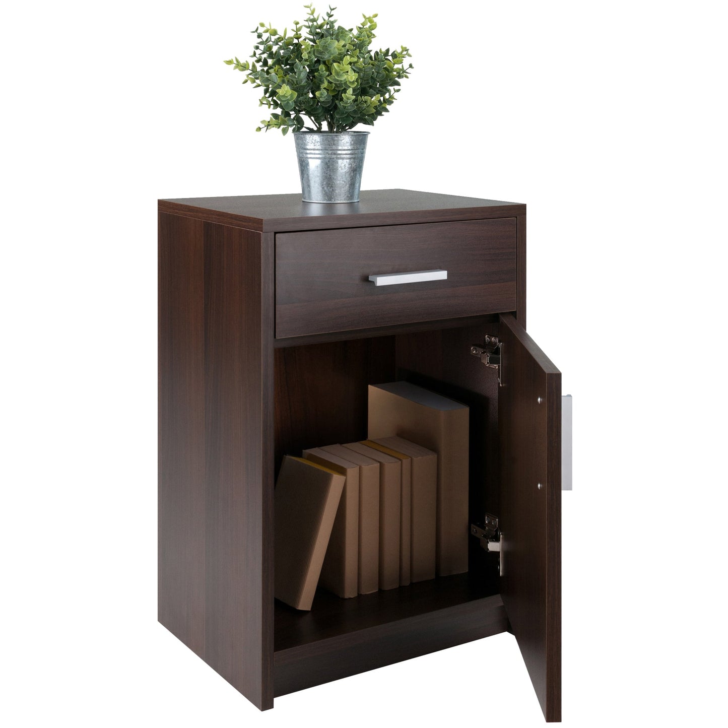 Astra Accent Table, Nightstand, Cocoa