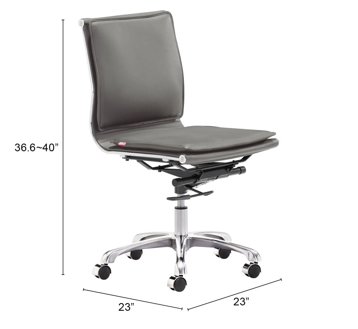Lider Plus Armless Office Chair and Liderato Office Chair