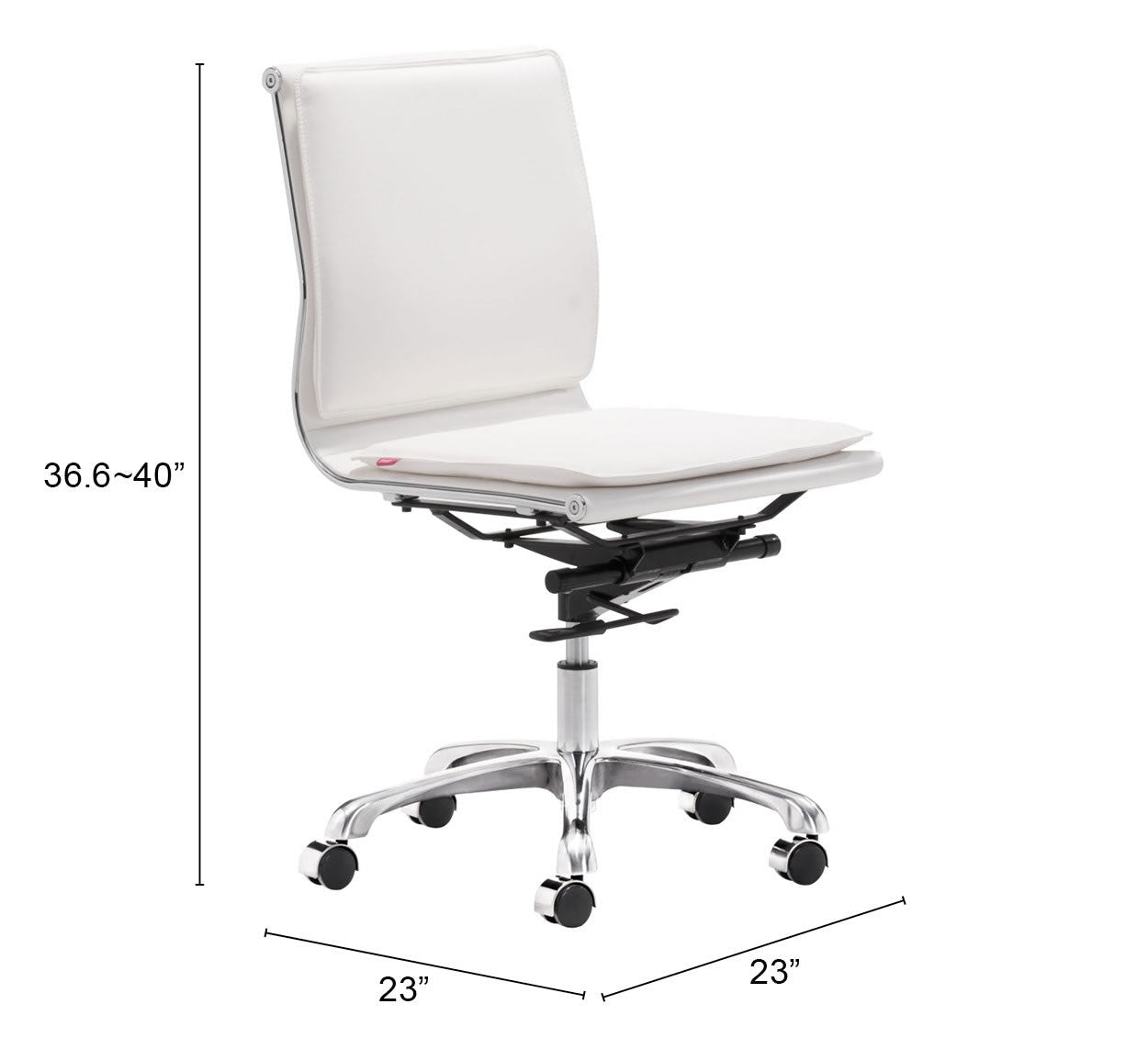 Lider Plus Armless Office Chair and Liderato Office Chair