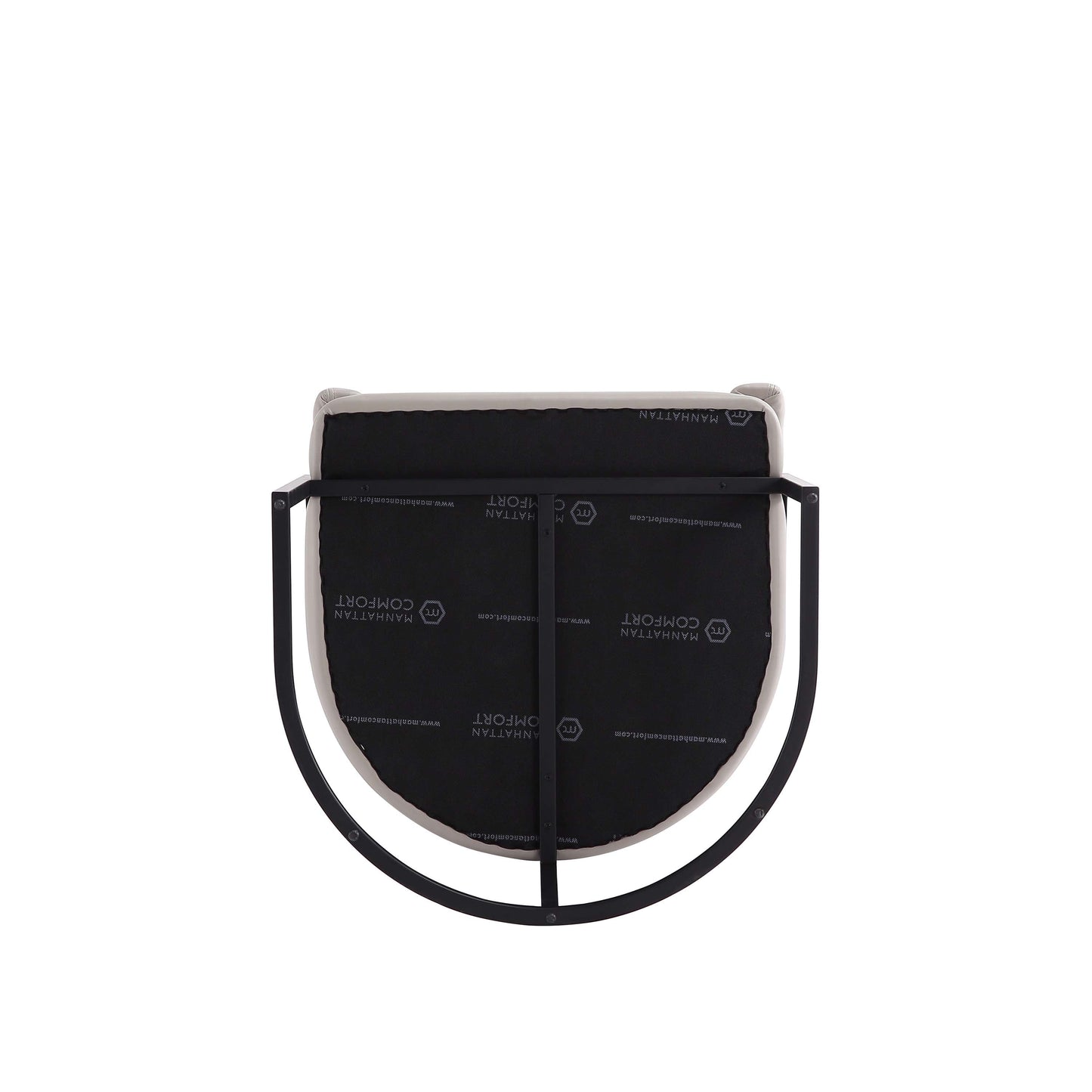 Manhattan Comfort Augusta Modern Leatherette Upholstered Dining Chair - Set of 4 or 6