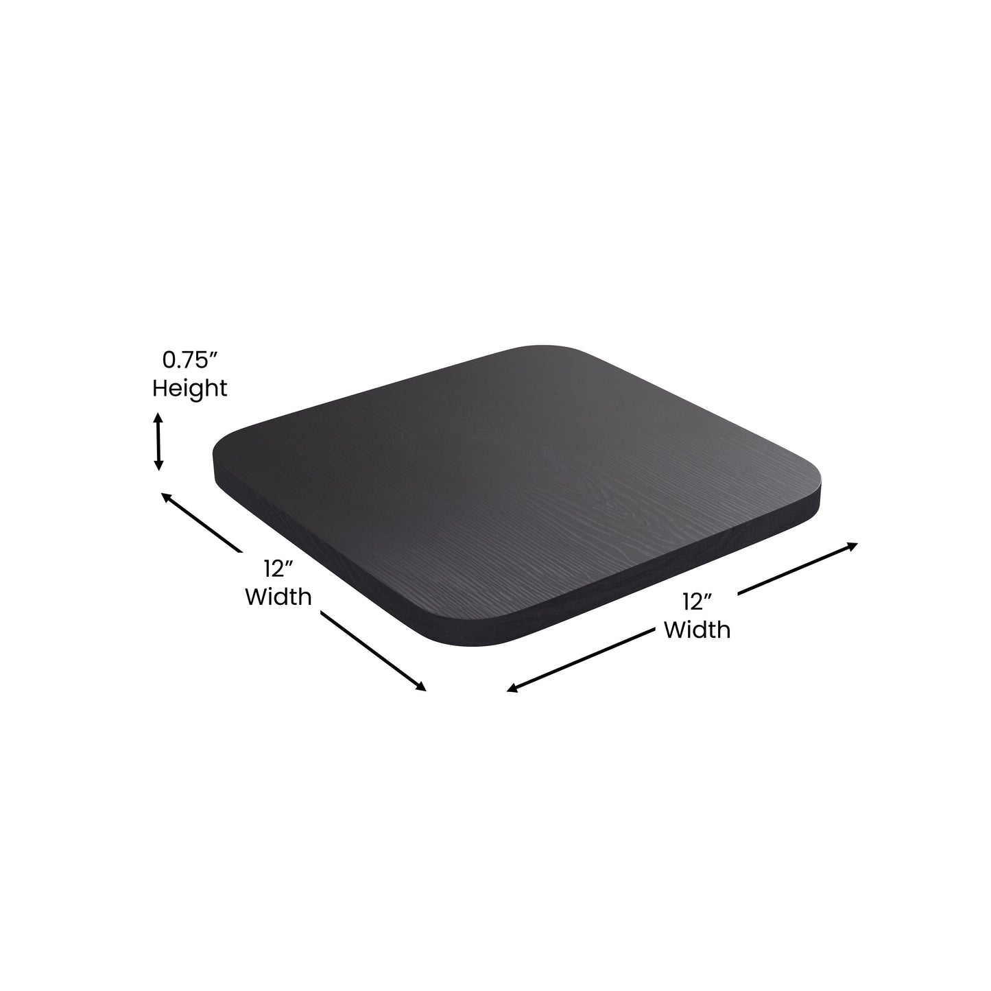 4PK 30" Black Stool-Black Seat 4-ET-31320-30-BK-R-PL2B-GG