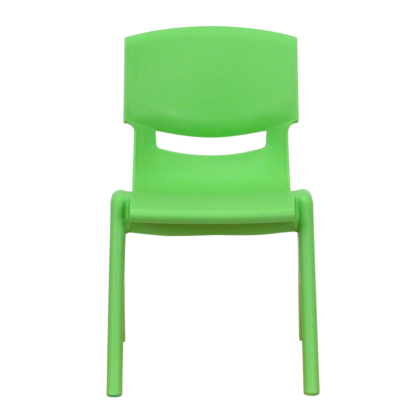 4PK Green Plastic Stack Chair 4-YU-YCX4-001-GREEN-GG