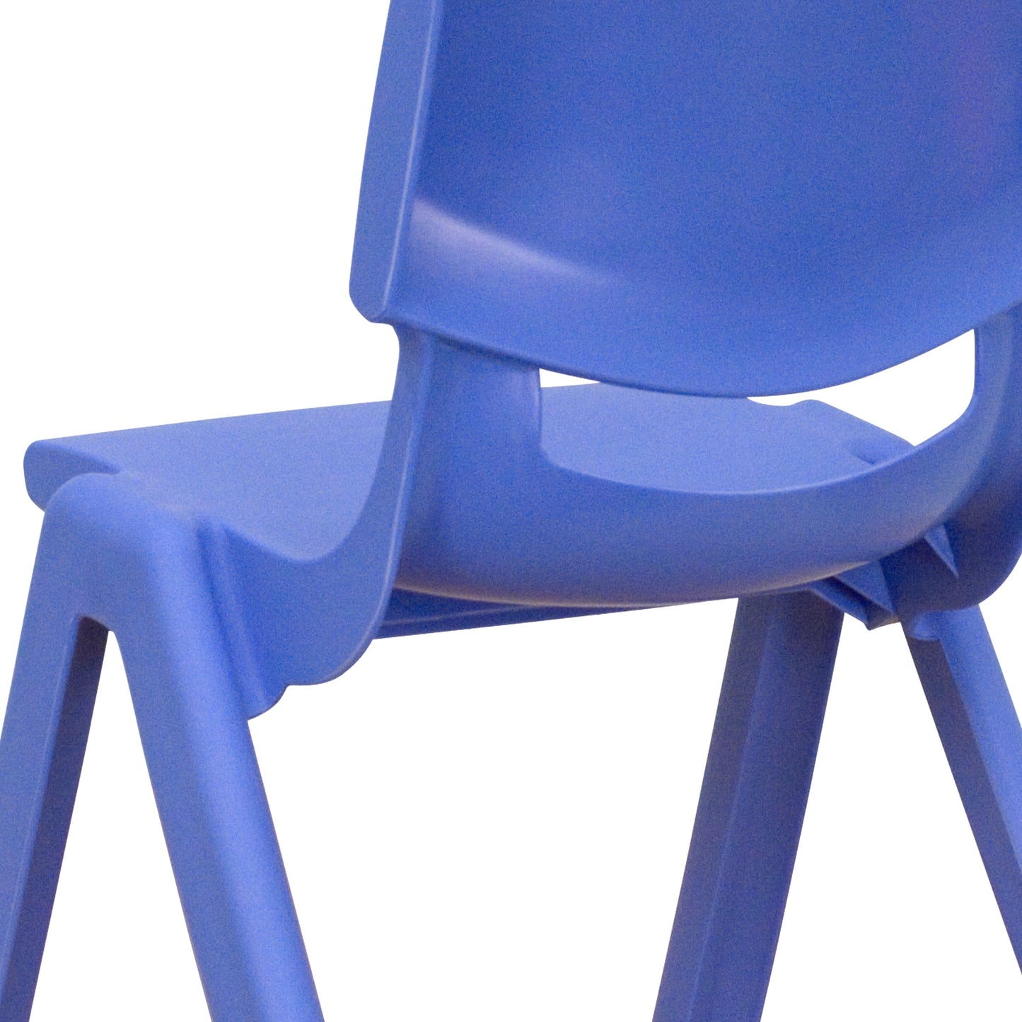 4PK Blue Plastic Stack Chair 4-YU-YCX4-003-BLUE-GG