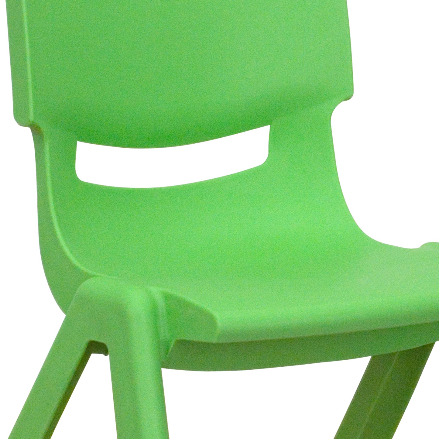 4PK Green Plastic Stack Chair 4-YU-YCX4-003-GREEN-GG