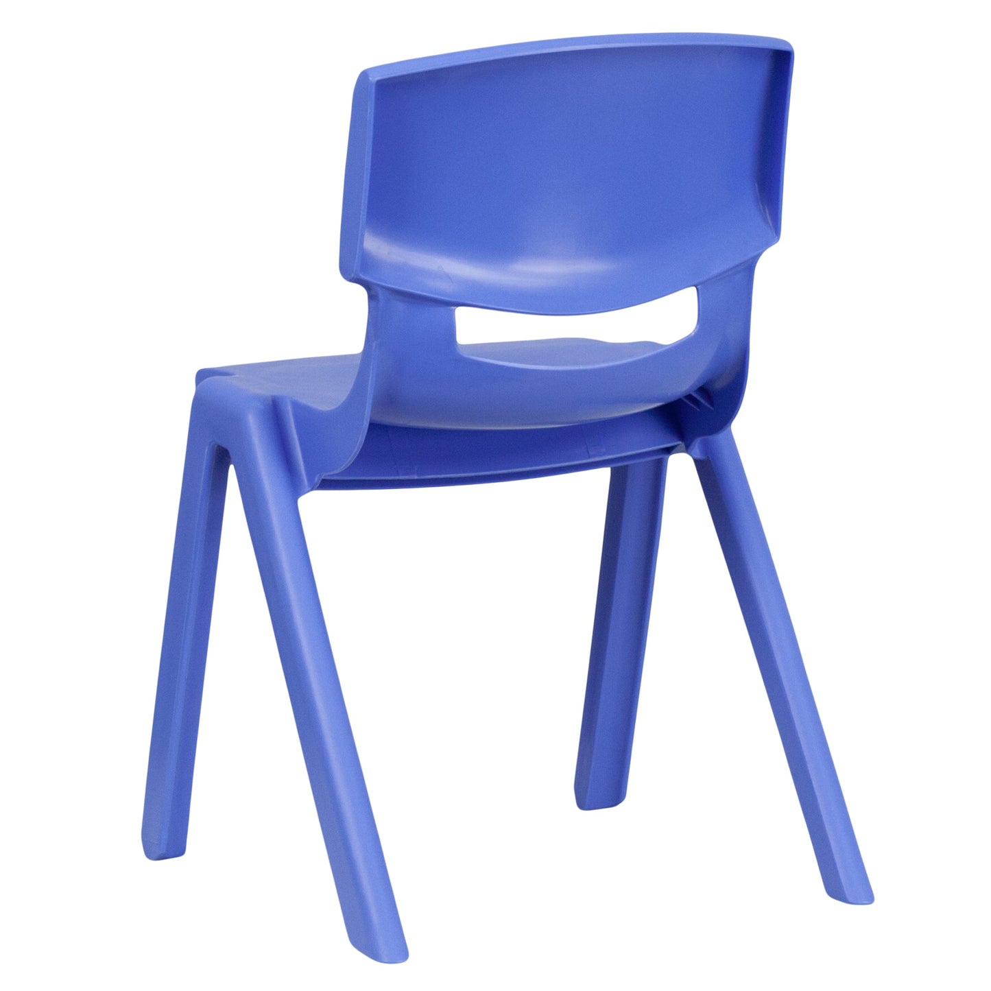 4PK Blue Plastic Stack Chair 4-YU-YCX4-004-BLUE-GG