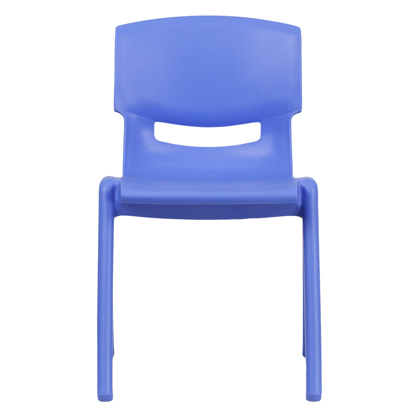 4PK Blue Plastic Stack Chair 4-YU-YCX4-004-BLUE-GG