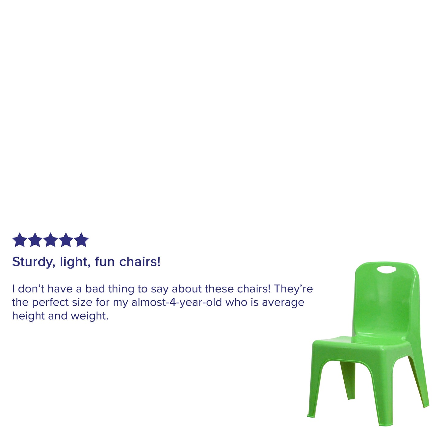 4PK Green Plastic Stack Chair 4-YU-YCX4-011-GREEN-GG