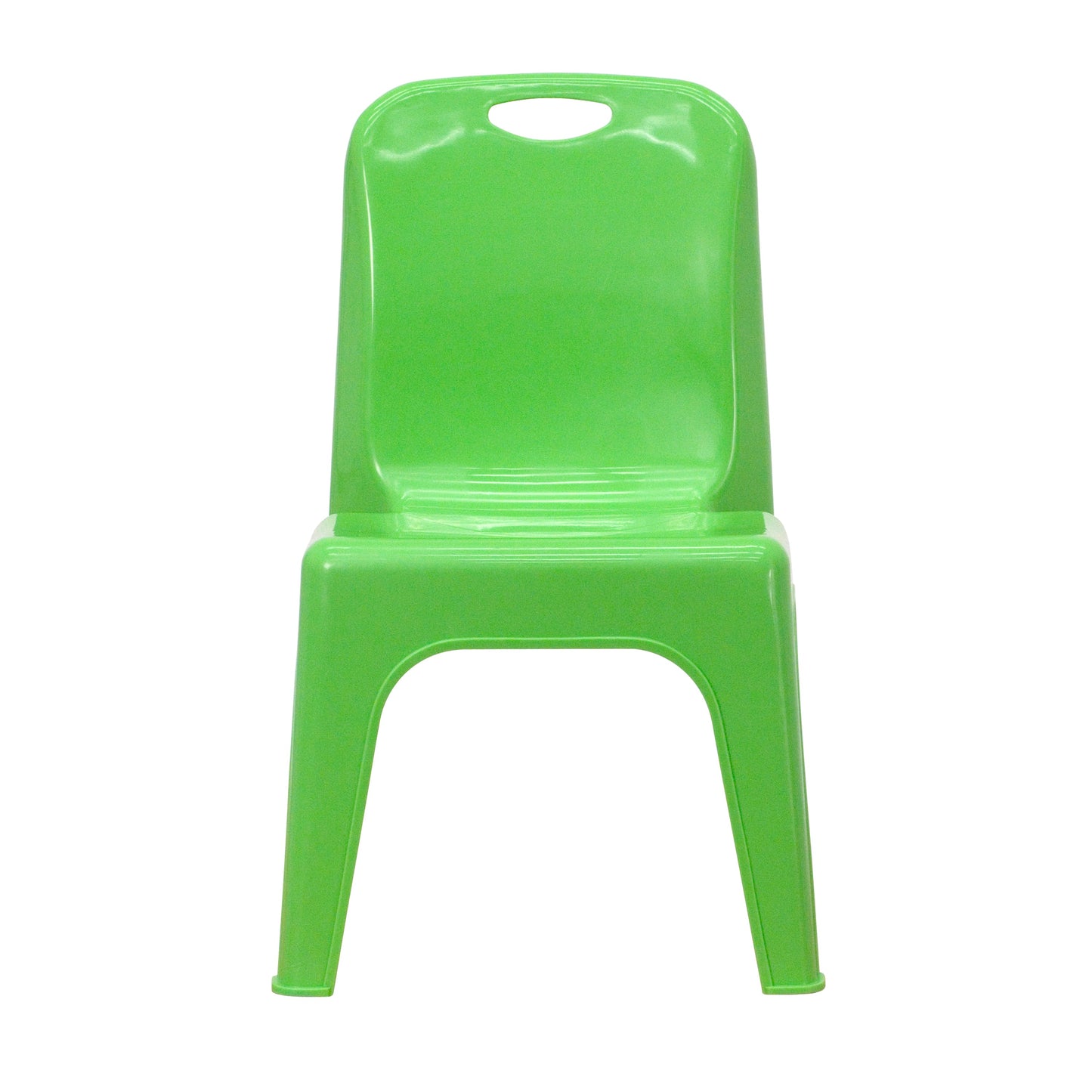 4PK Green Plastic Stack Chair 4-YU-YCX4-011-GREEN-GG