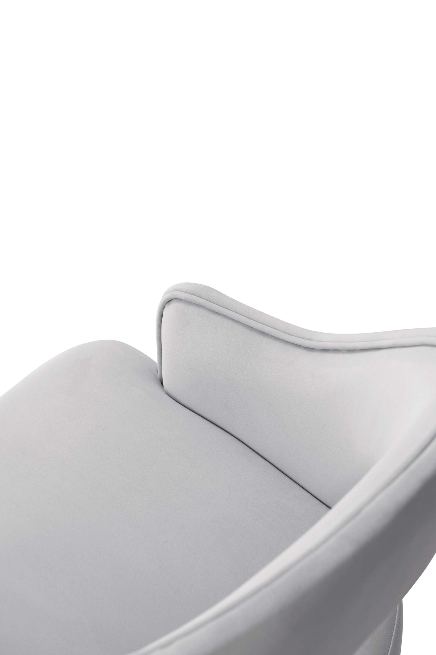 Manhattan Comfort 7-Piece Rockaway Modern 70.86 Solid Wood Dining Set in Natural with 6 Carrington Dining Chairs in Light Grey 6-DT02DC089AR-NALG