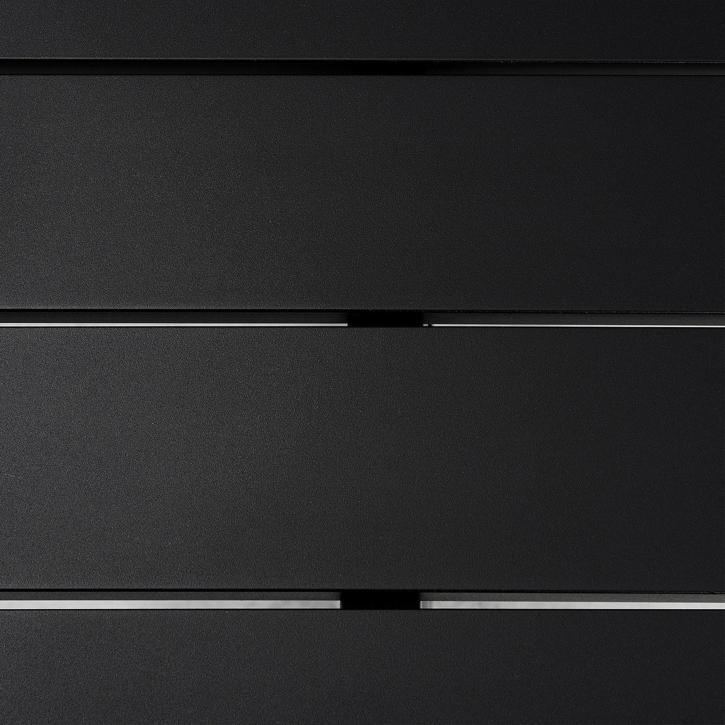 Grand Outdoor Patio 5-Piece Round Dining Table Set in Aluminum with Gray Cushions