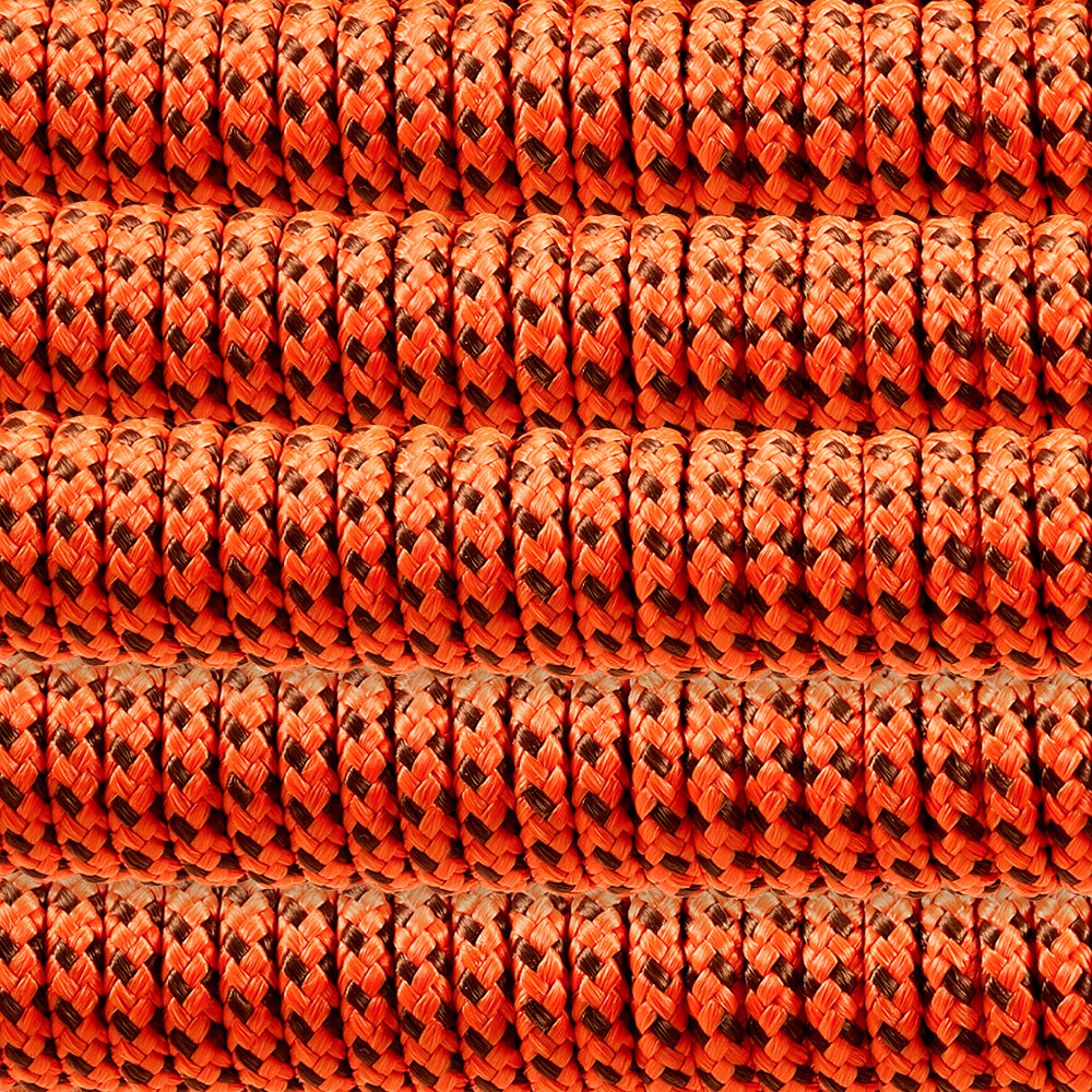 Sydney and Shasta 3 Piece Outdoor Patio 36" Dining Set in Black Eucalyptus Wood and Tangerine Rope