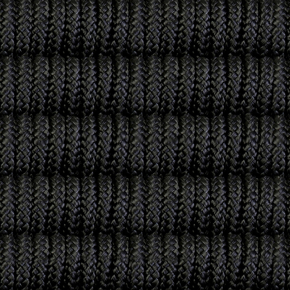 Sydney and Shasta 5 Piece Patio Outdoor Dining Set in Black Rope with Black Eucalyptus Wood