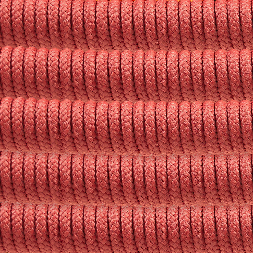 Sydney and Shasta 5 Piece Patio Outdoor Dining Set in Brick Red Rope with Black Eucalyptus Wood