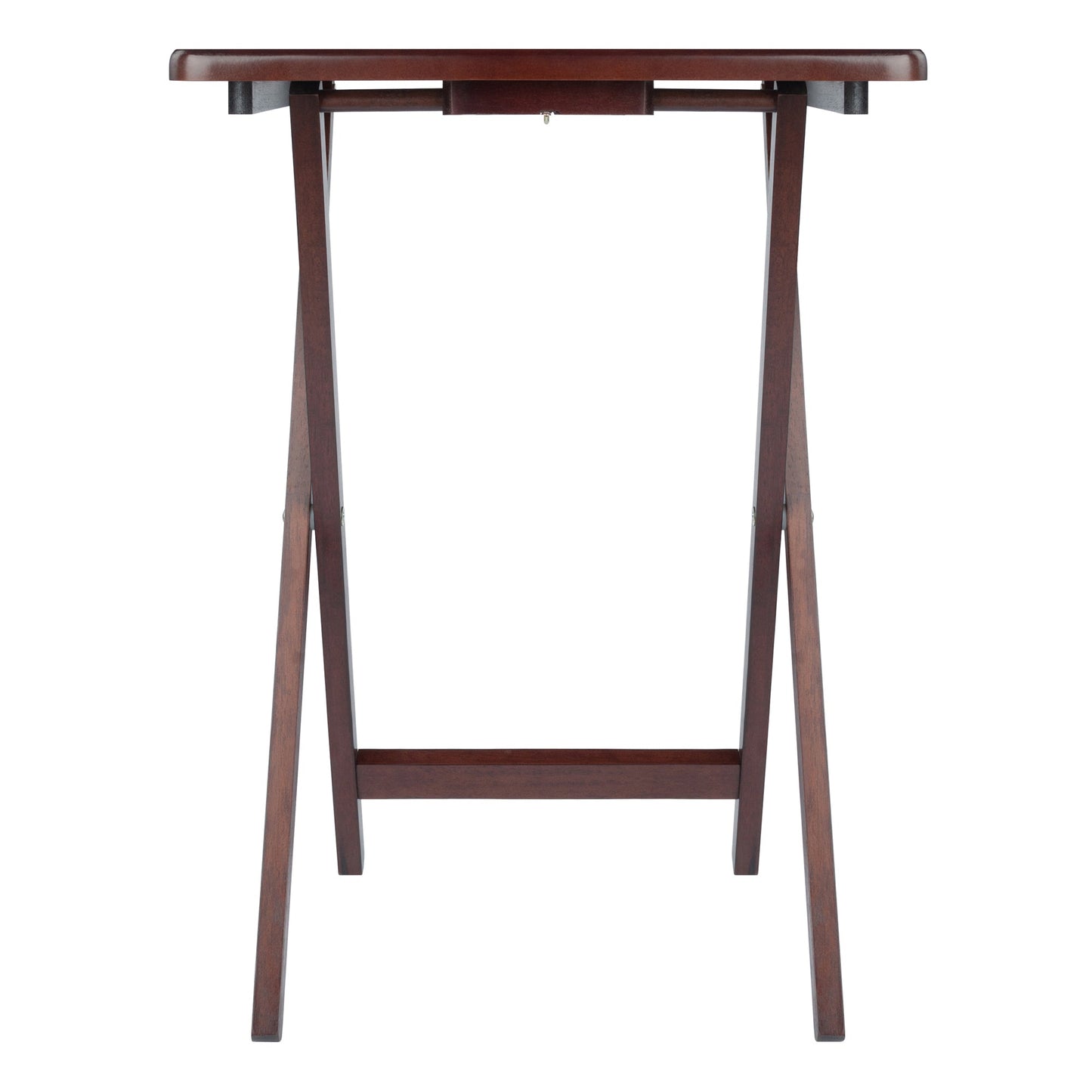 Alex 4-Pc Snack Table Set, Walnut