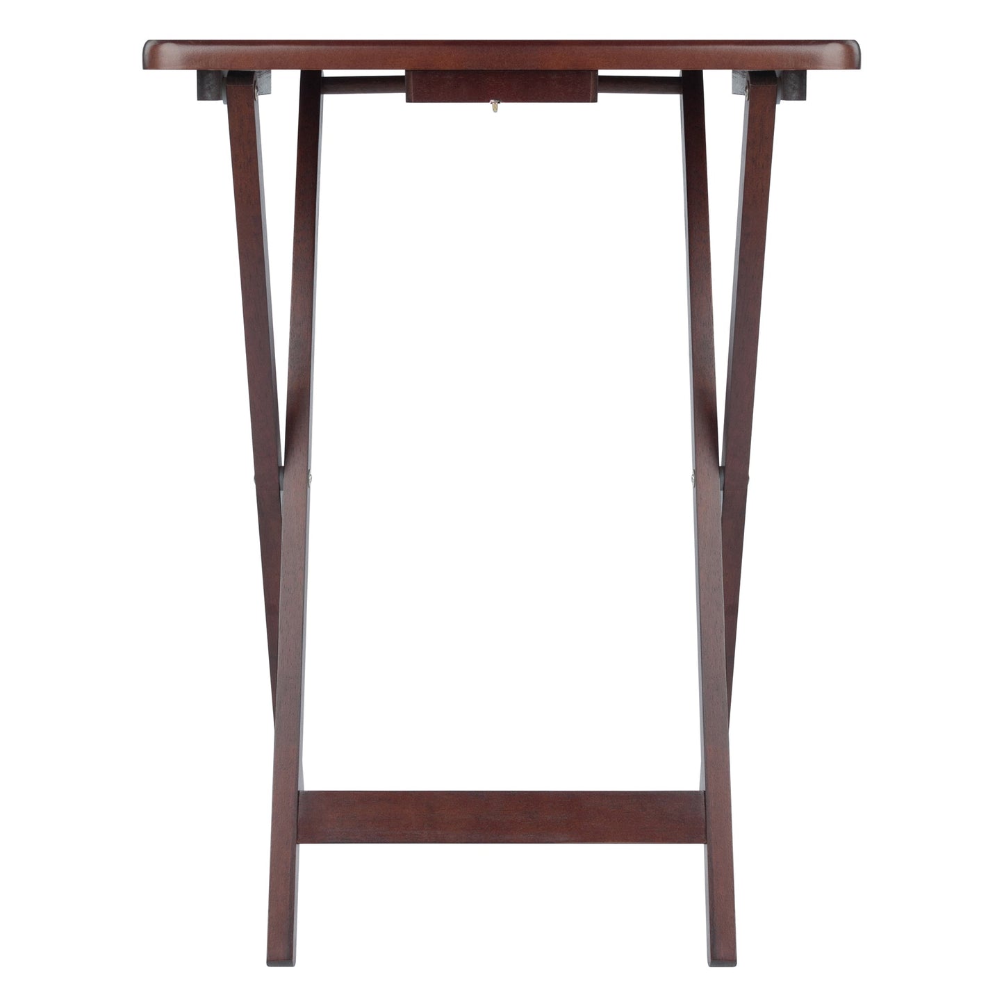 Alex 4-Pc Snack Table Set, Walnut