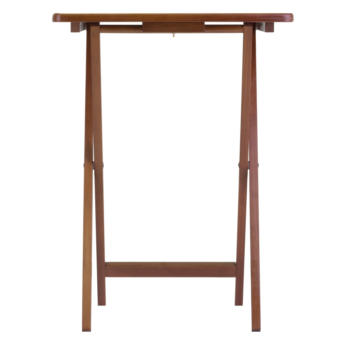 Alex 5-Pc Snack Table Set, Walnut