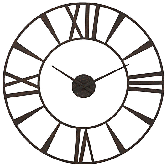 Uttermost Storehouse Rustic Wall Clock