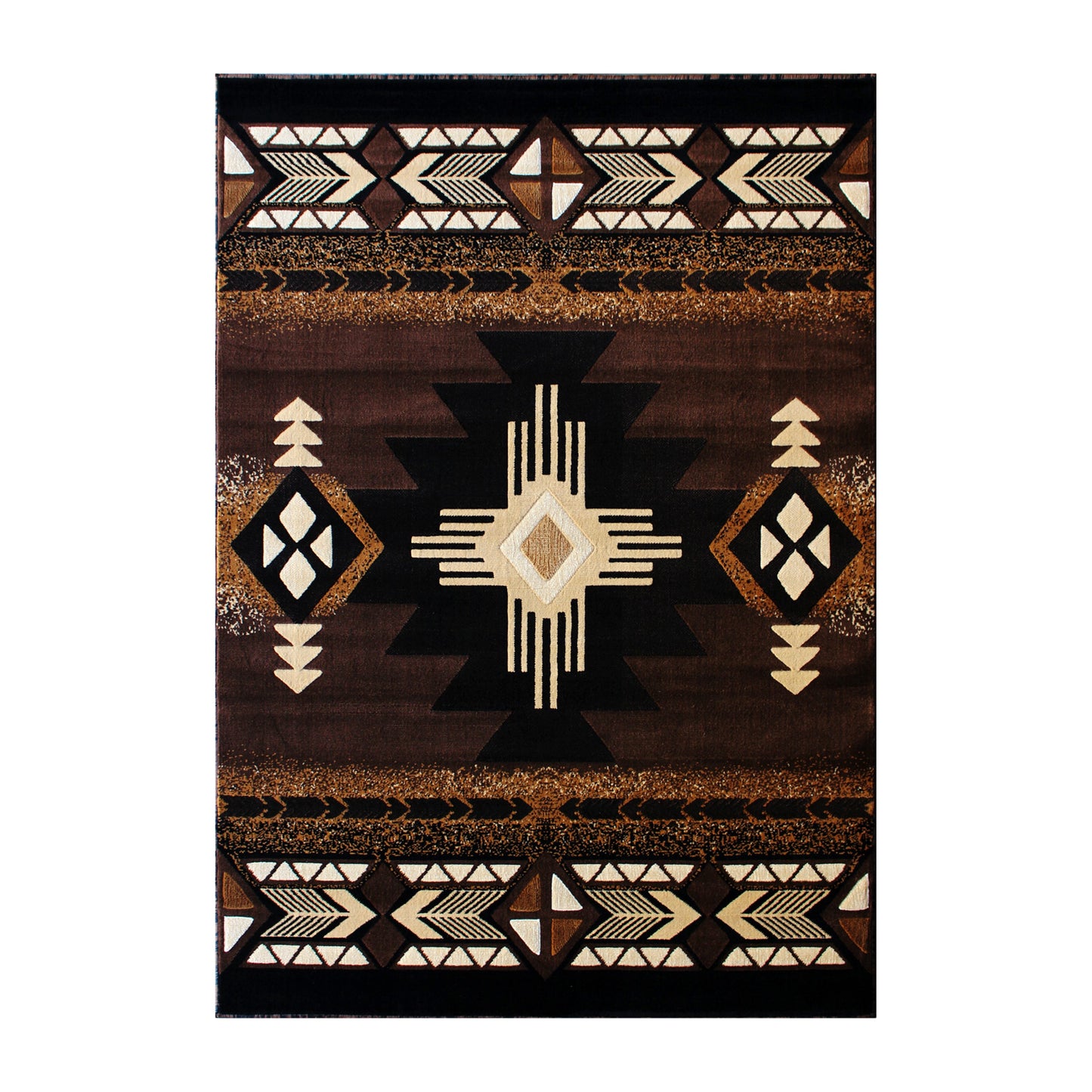 8x10 Rustic Chocolate Area Rug ACD-RG137-810-CO-GG