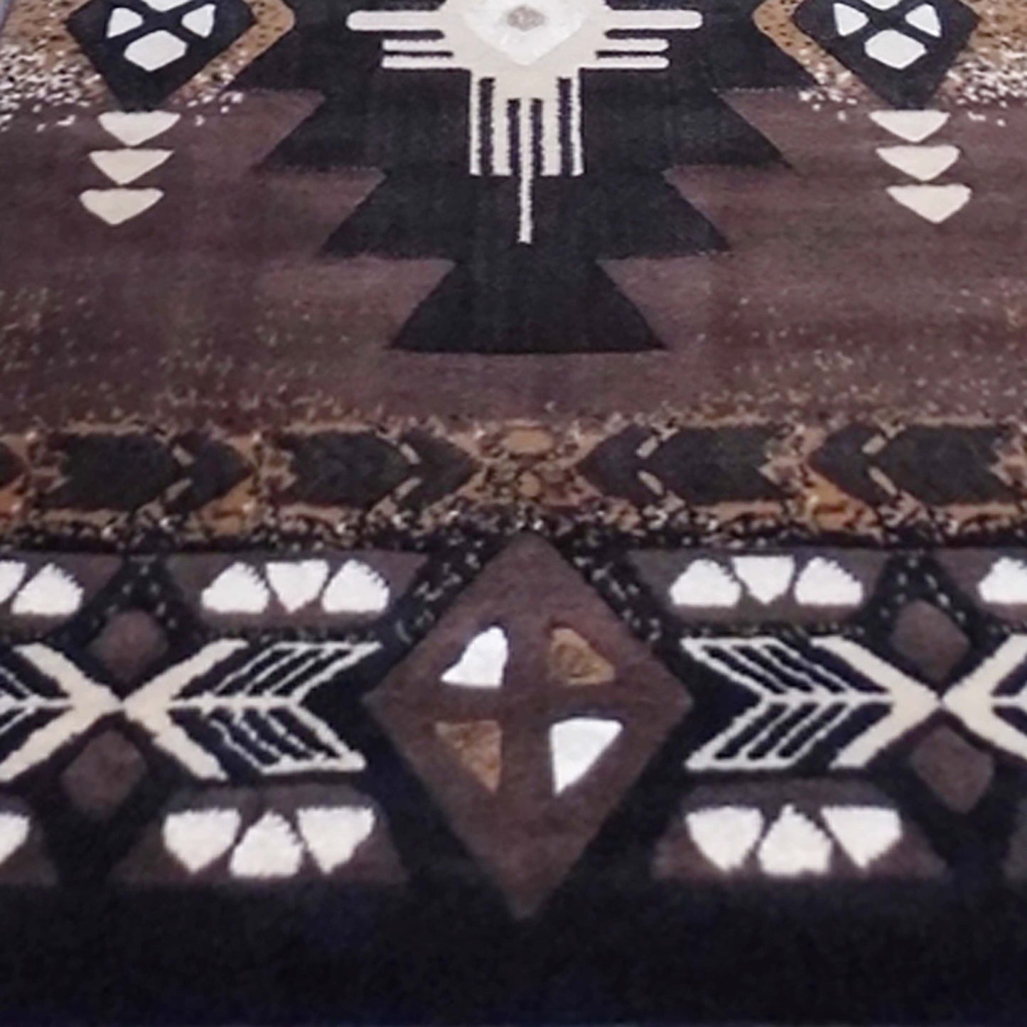 3x16 Rustic Chocolate Area Rug ACD-RG2143-316-CO-GG