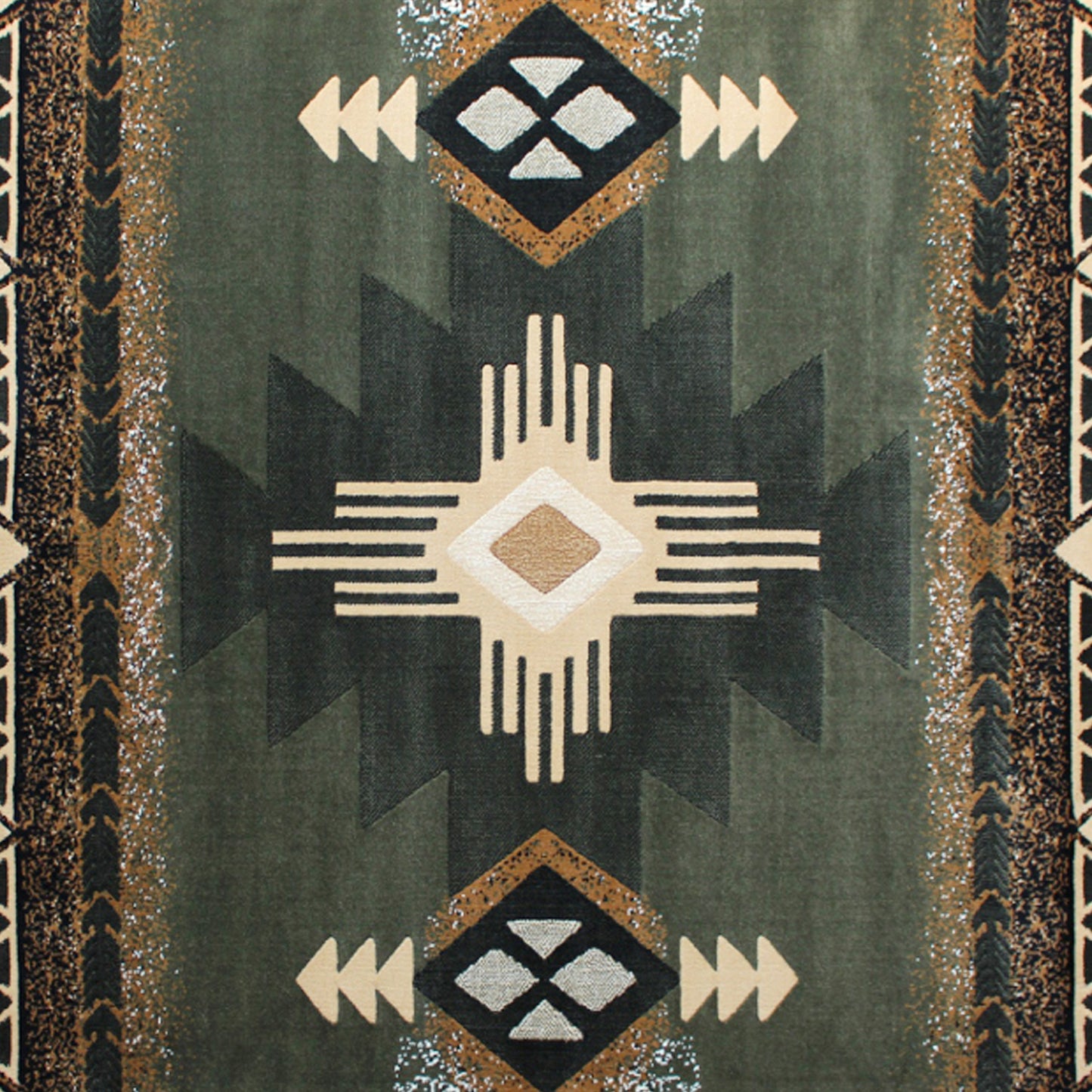 8x10 Rustic Sage Area Rug ACD-RG3-810-SG-GG
