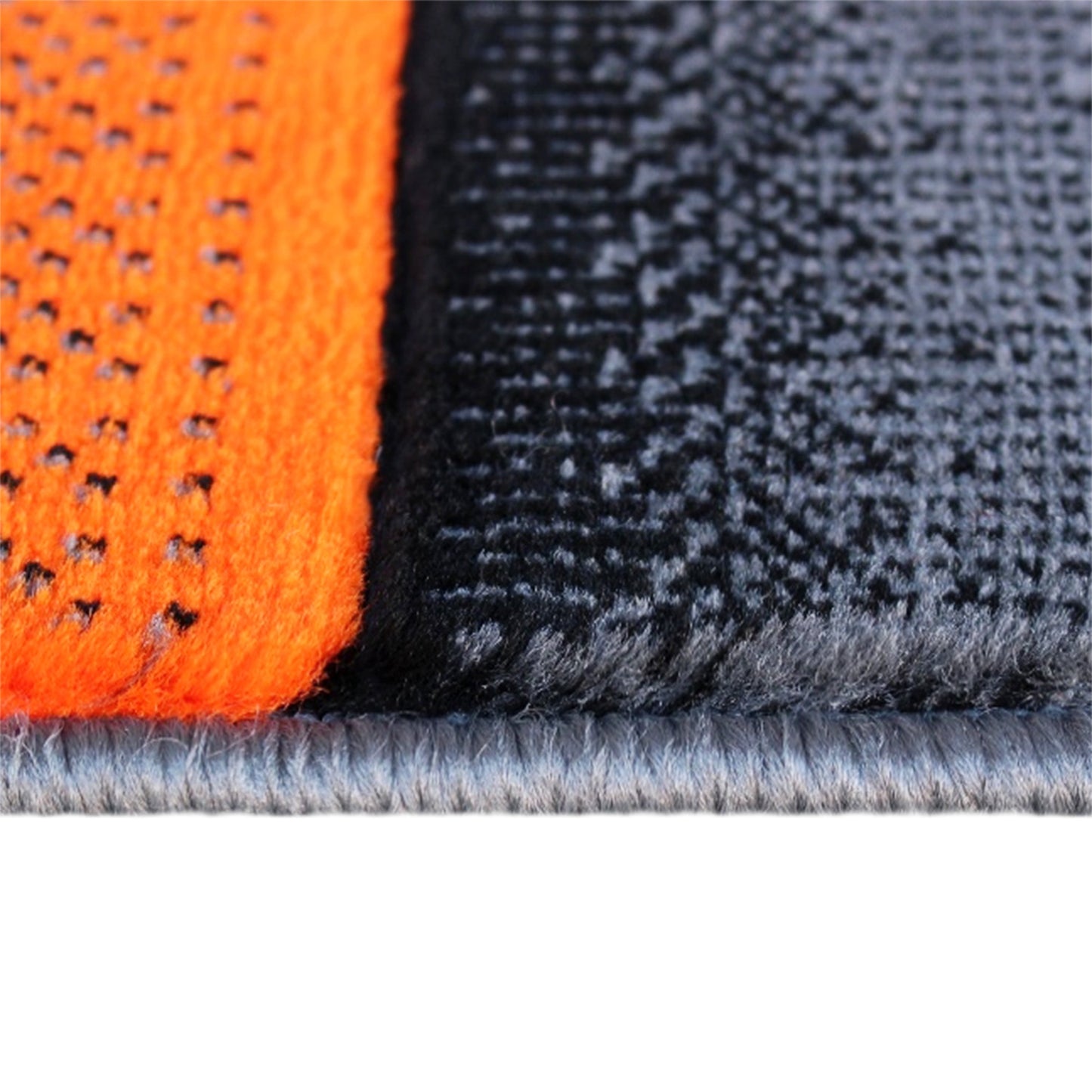 8x10 Orange Block Area Rug ACD-RGTRZ861-810-OR-GG