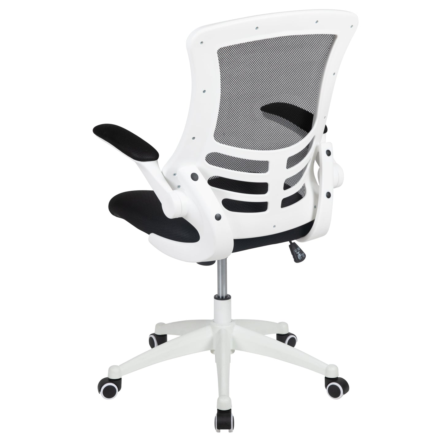 Mid-Back Mesh Desk Chair BL-X-5M-WH with Ergonomic Design and Comfortable Support