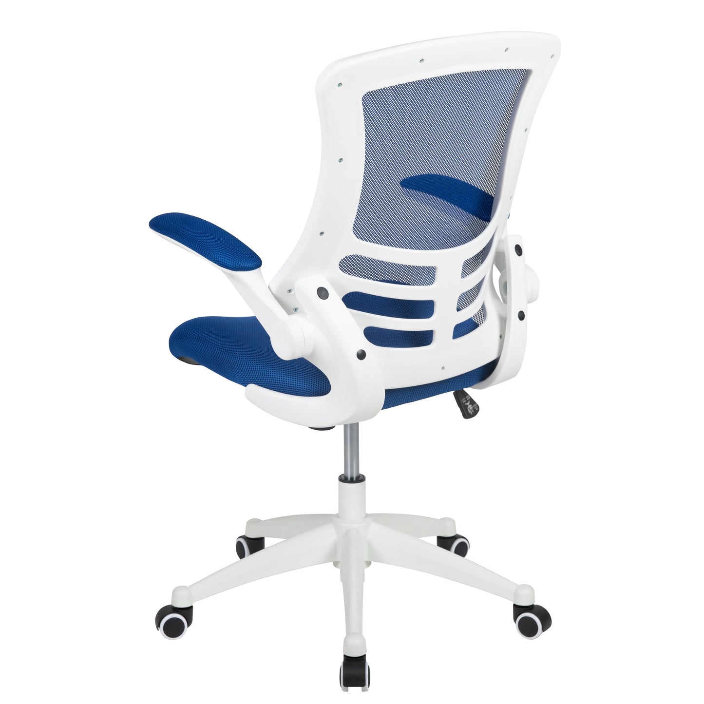 Mid-Back Mesh Desk Chair BL-X-5M-WH with Ergonomic Design and Comfortable Support
