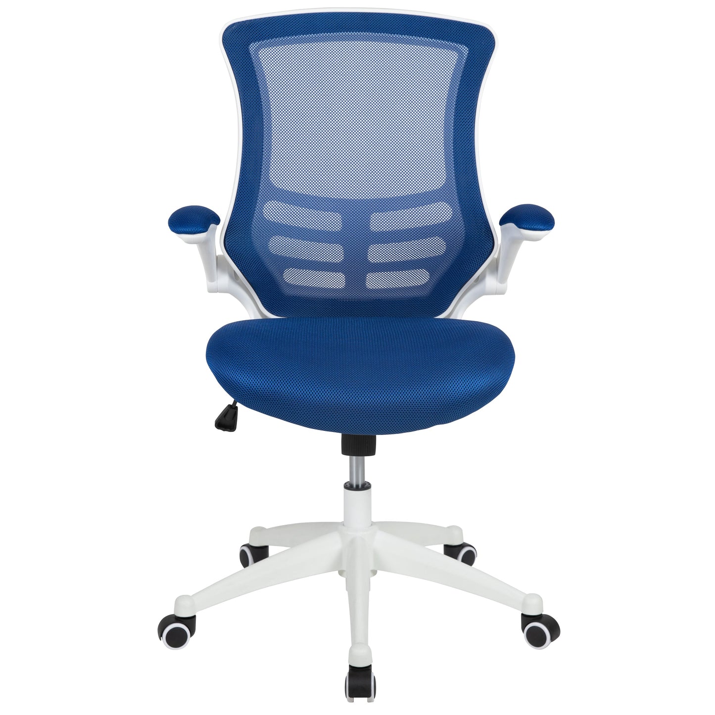 Mid-Back Mesh Desk Chair BL-X-5M-WH with Ergonomic Design and Comfortable Support