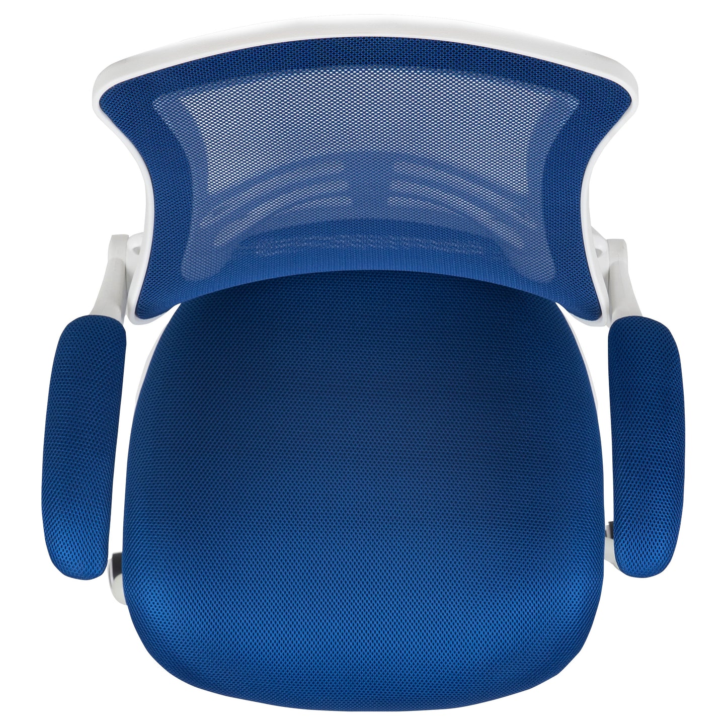 Mid-Back Mesh Desk Chair BL-X-5M-WH with Ergonomic Design and Comfortable Support