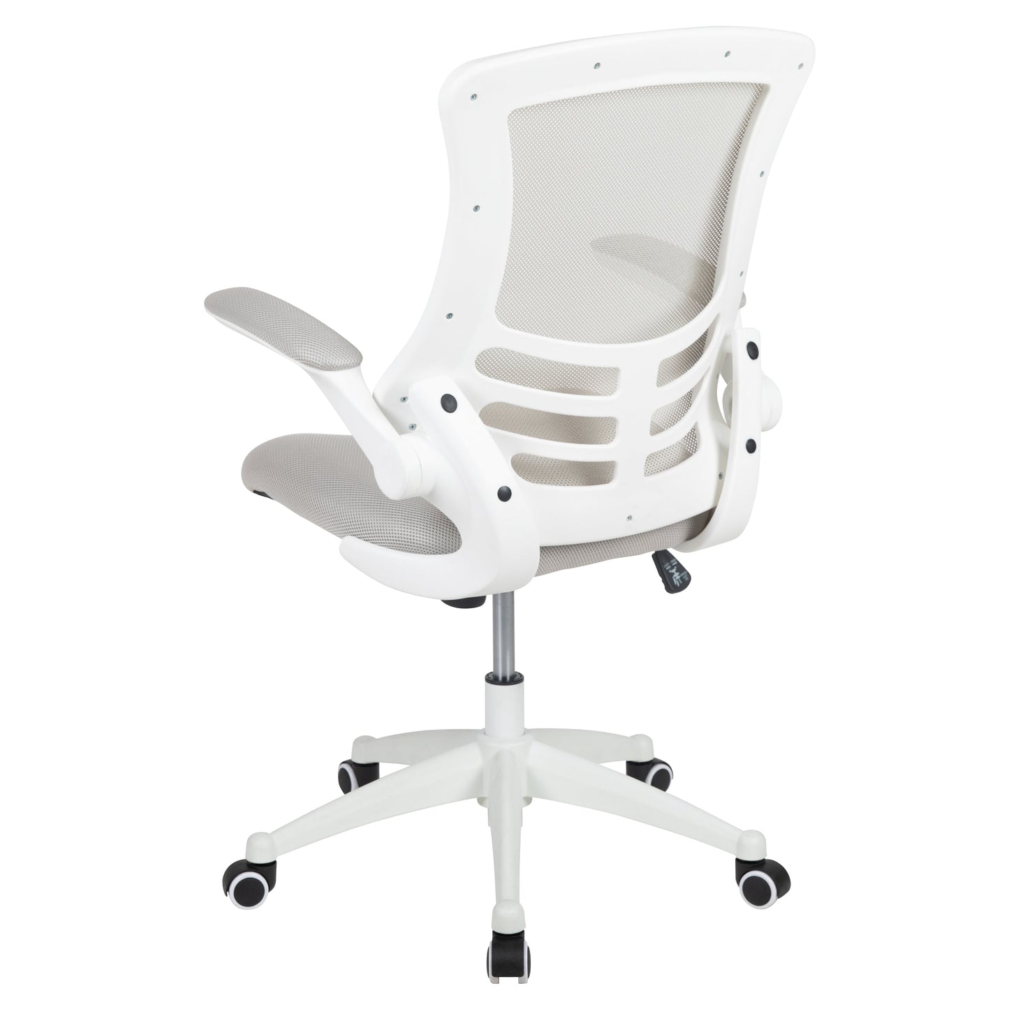 Mid-Back Mesh Desk Chair BL-X-5M-WH with Ergonomic Design and Comfortable Support