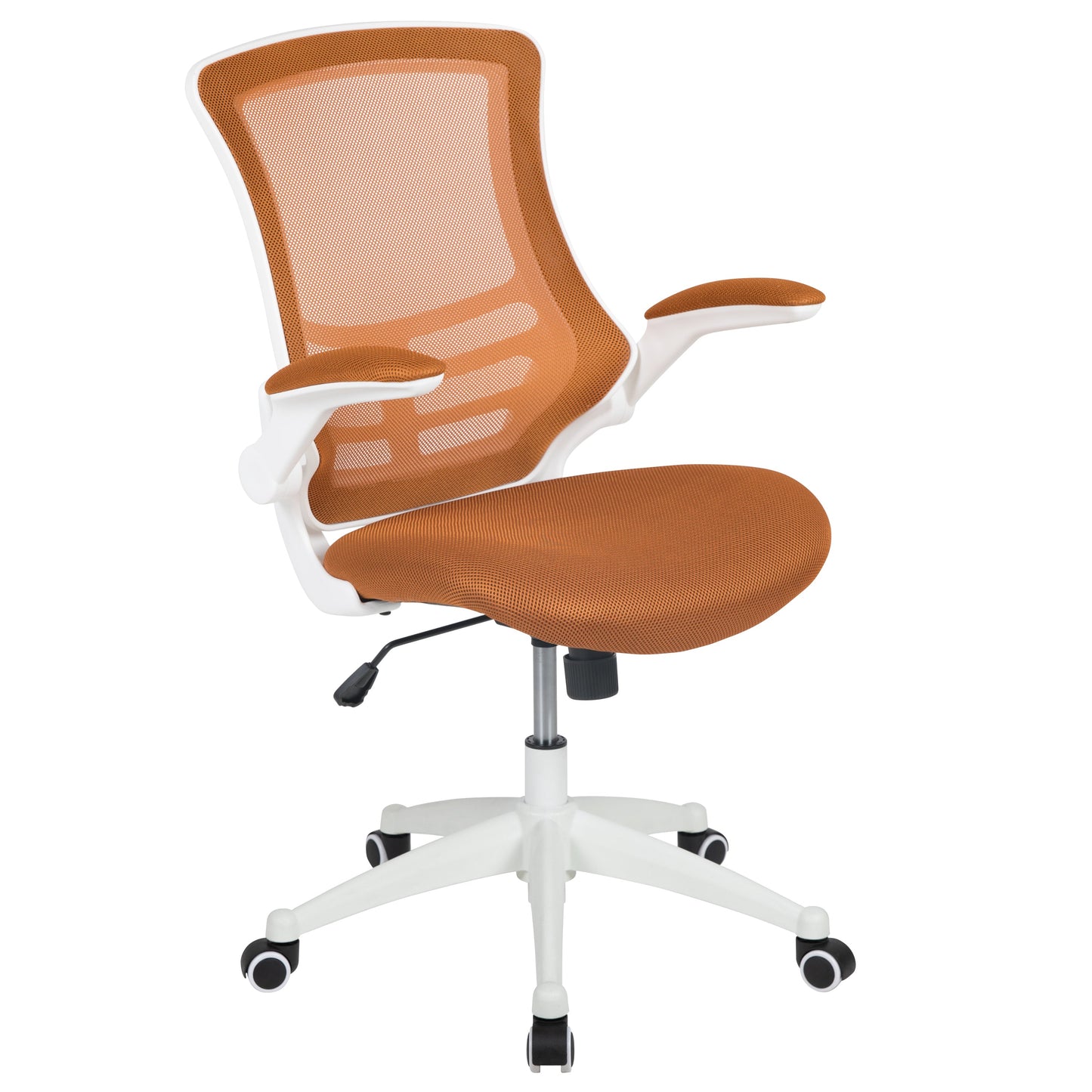 Mid-Back Mesh Desk Chair BL-X-5M-WH with Ergonomic Design and Comfortable Support
