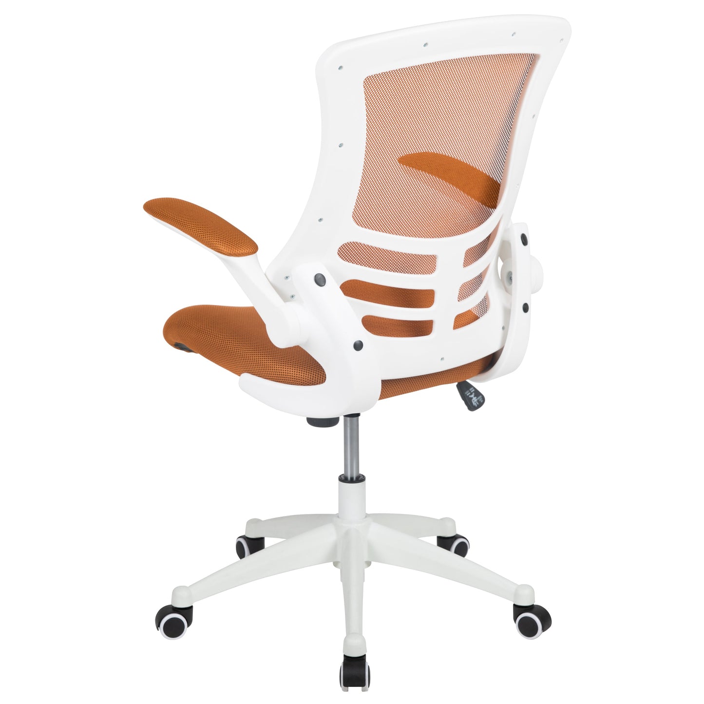 Mid-Back Mesh Desk Chair BL-X-5M-WH with Ergonomic Design and Comfortable Support