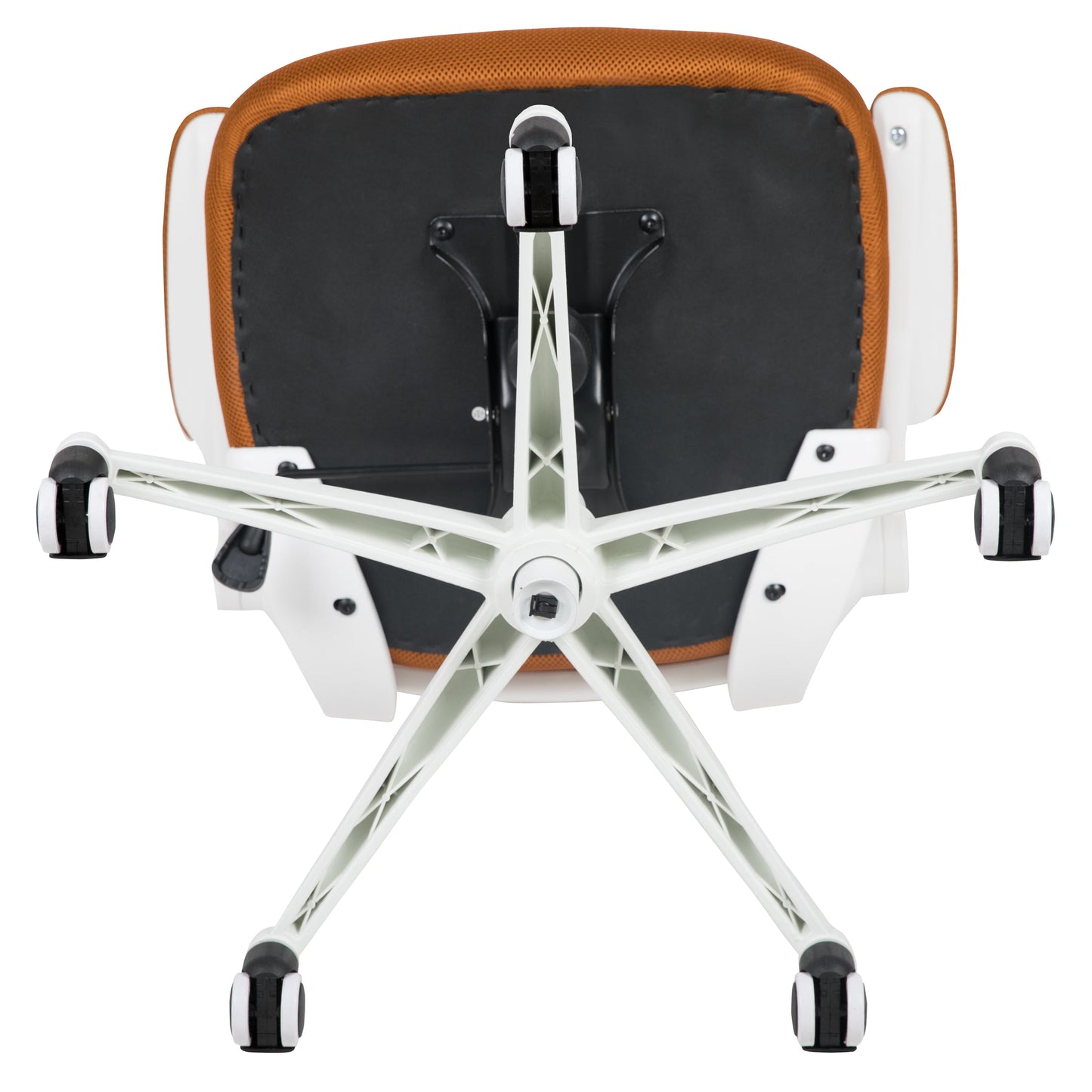 Mid-Back Mesh Desk Chair BL-X-5M-WH with Ergonomic Design and Comfortable Support