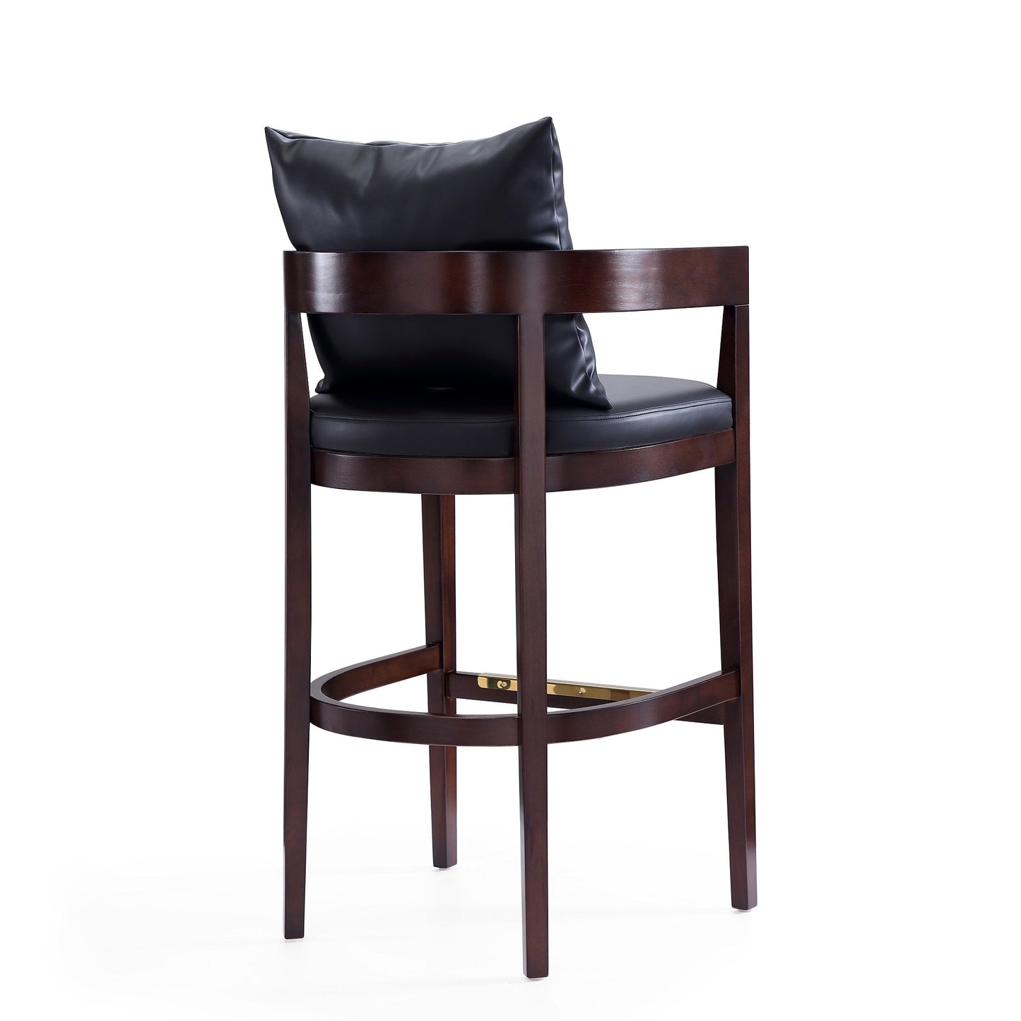 Manhattan Comfort Ritz Beech Wood Counter Height Bar Stool (Set of 2 or 3)