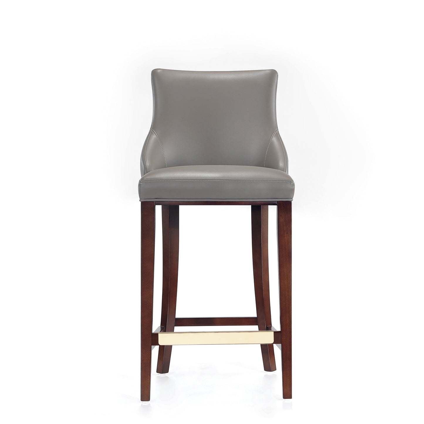 Manhattan Comfort Modern Shubert Barstool and Counter Stool with Beech Wood Legs
