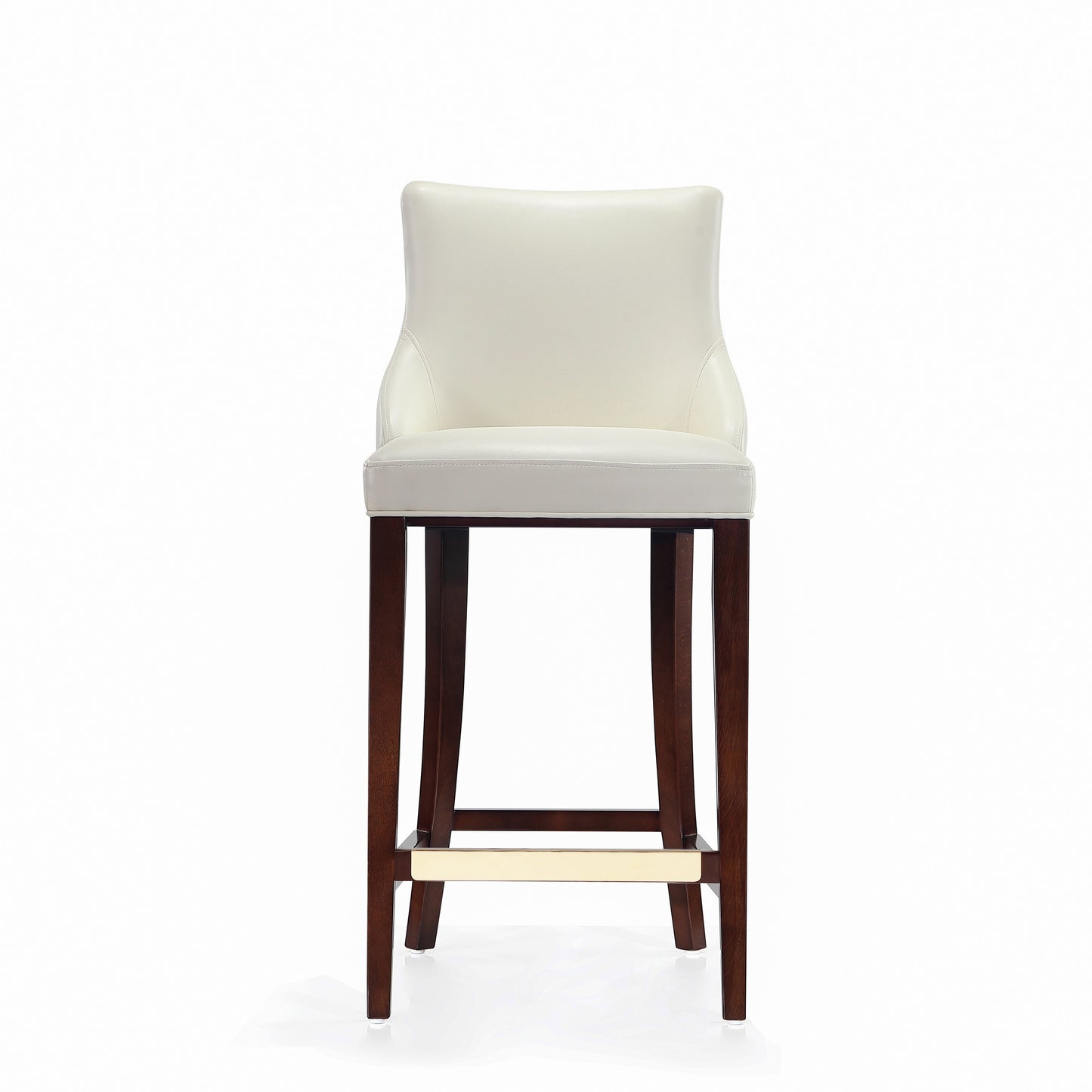 Manhattan Comfort Modern Shubert Barstool and Counter Stool with Beech Wood Legs