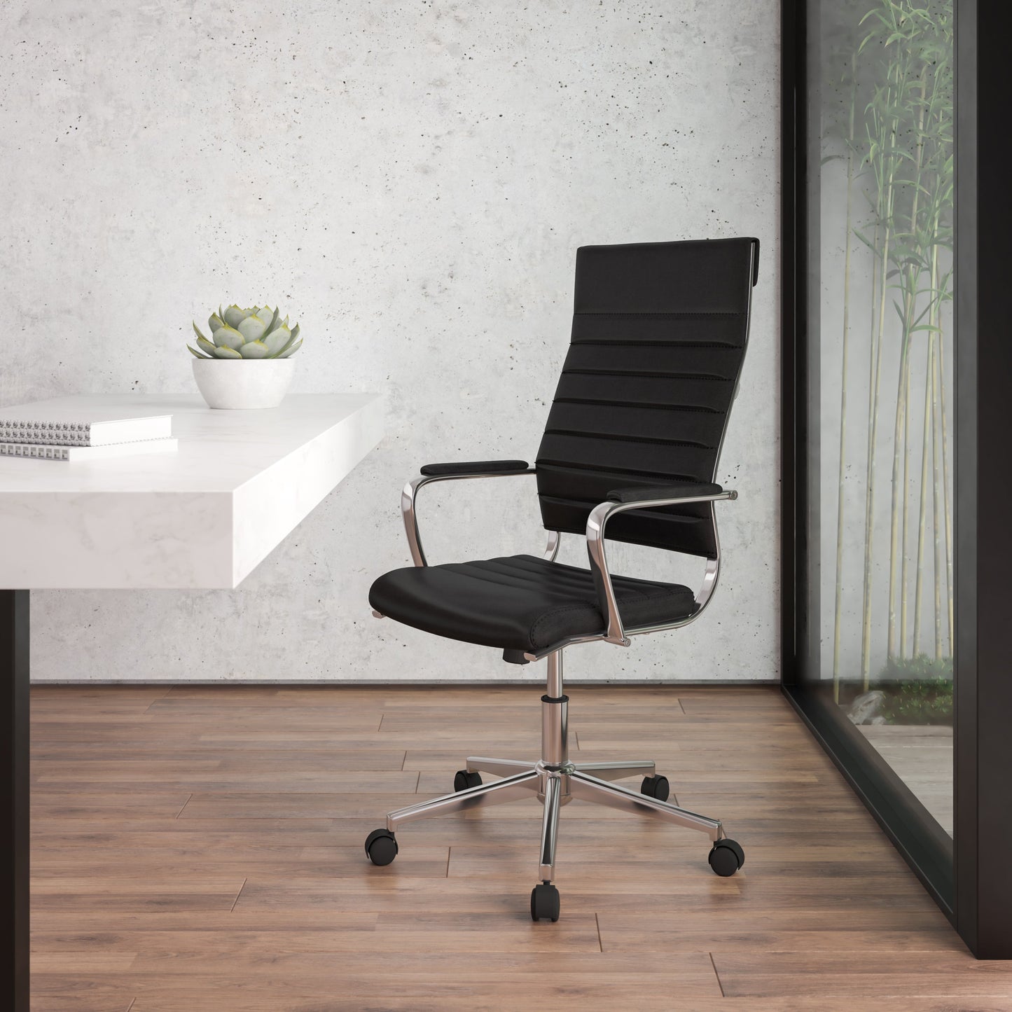 LeatherSoft Office Chair BT-20595H & BT-20595M