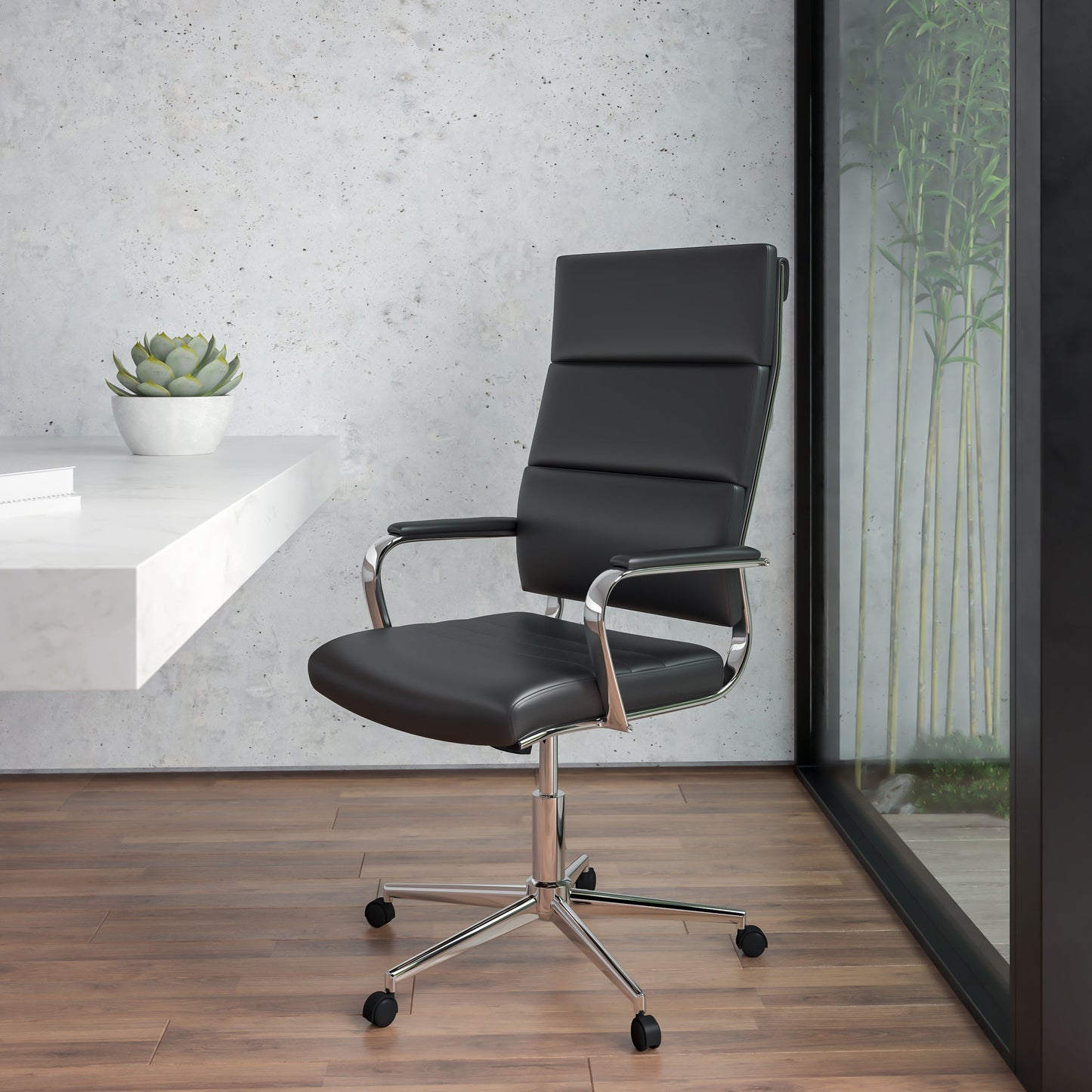 LeatherSoft Office Chair BT-20595H & BT-20595M