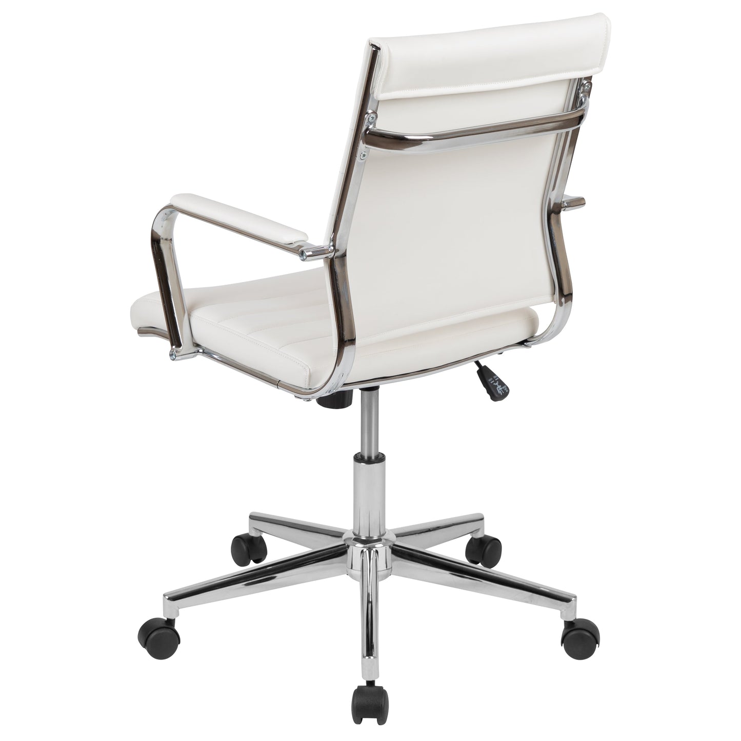 White LeatherSoft Office Chair BT-20595M-1-WH-GG