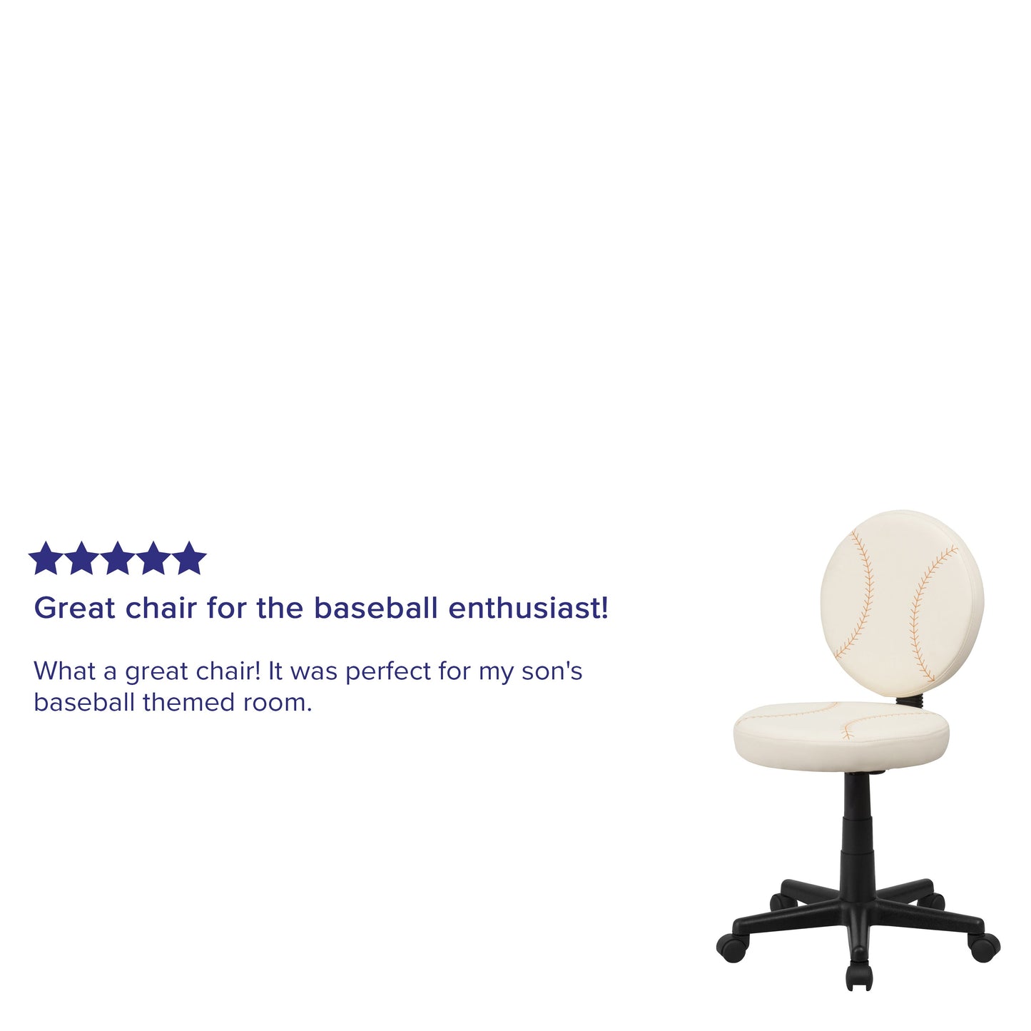 Baseball Mid-Back Task Chair BT-6179-BASE-GG