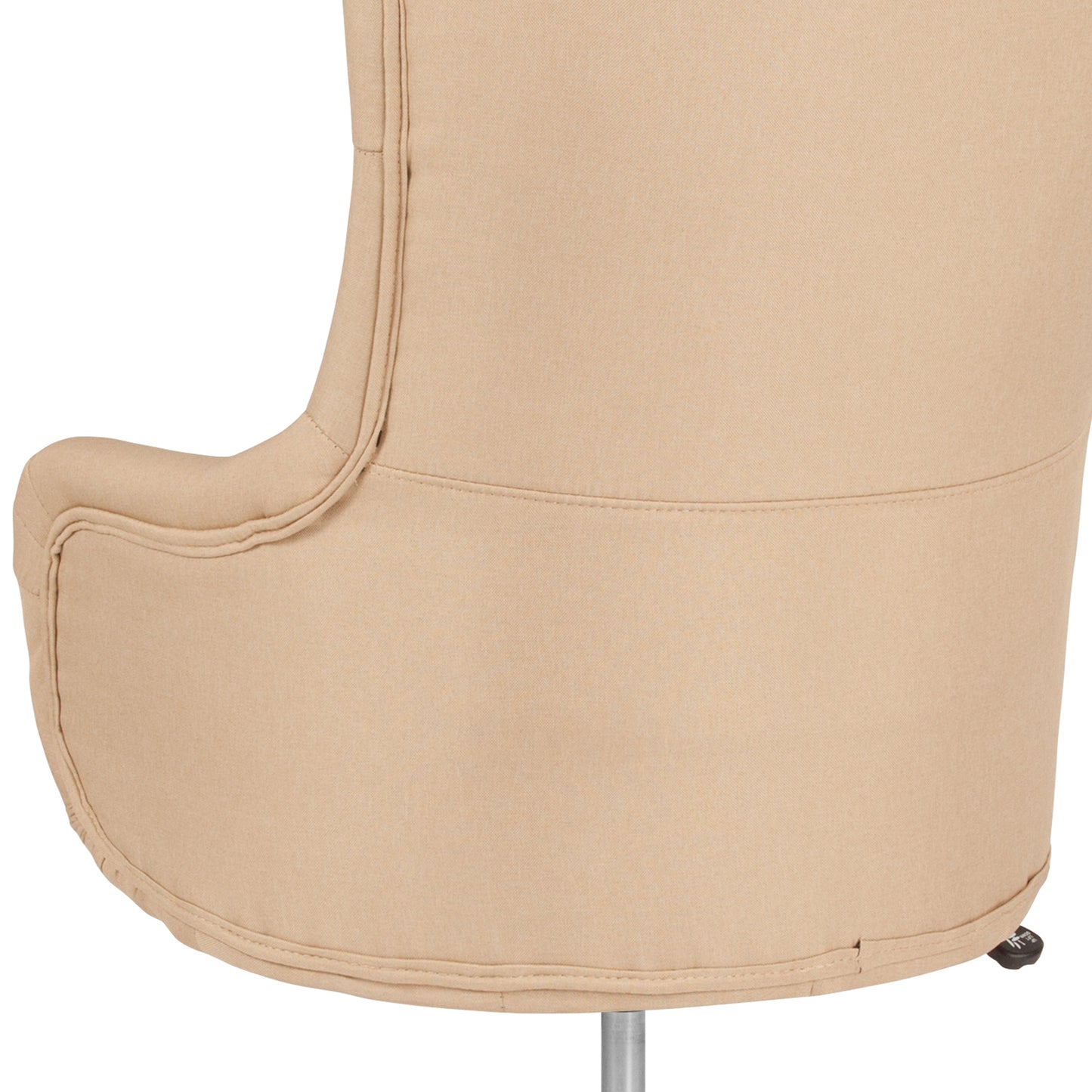 Beige Fabric High Back Chair BT-90557H-BGE-F-GG