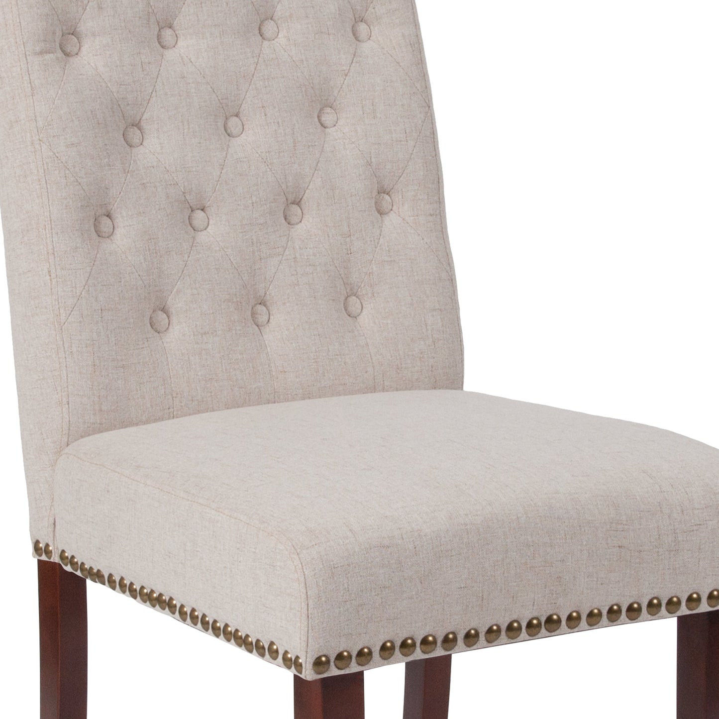 Beige Fabric Parsons Chair BT-P-BGE-FAB-GG