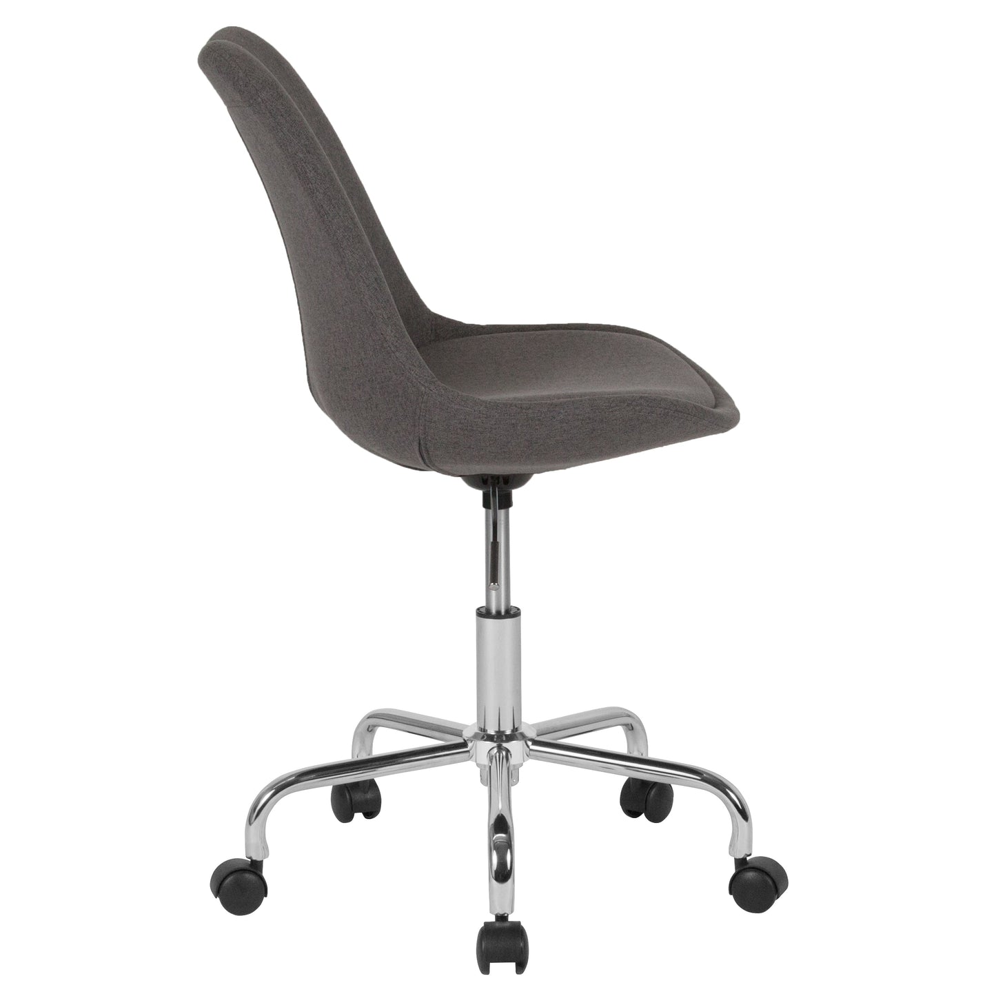 Dark Gray Fabric Task Chair CH-152783-DKGY-GG