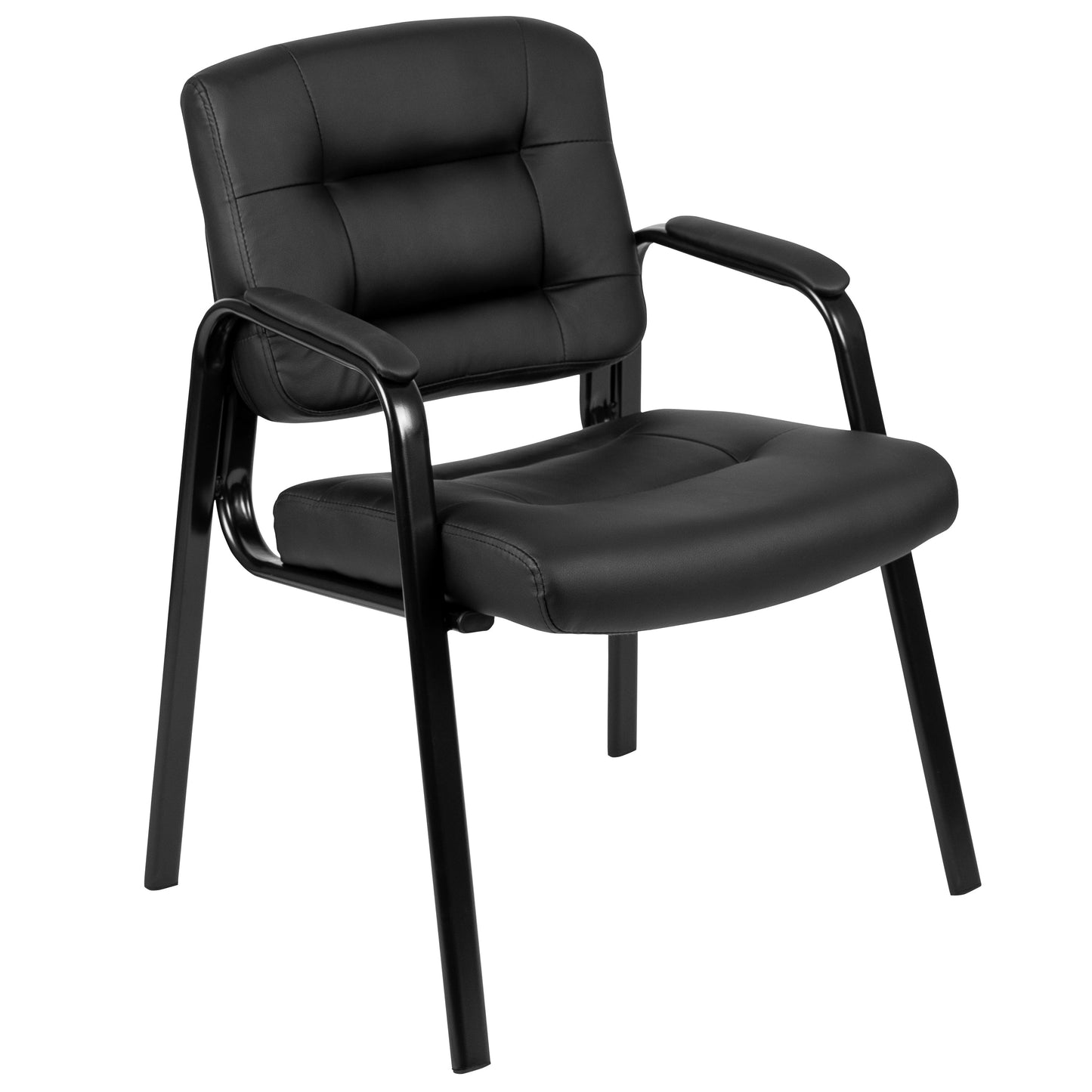 Black LeatherSoft Guest Chair CH-197221X000-BK-GG